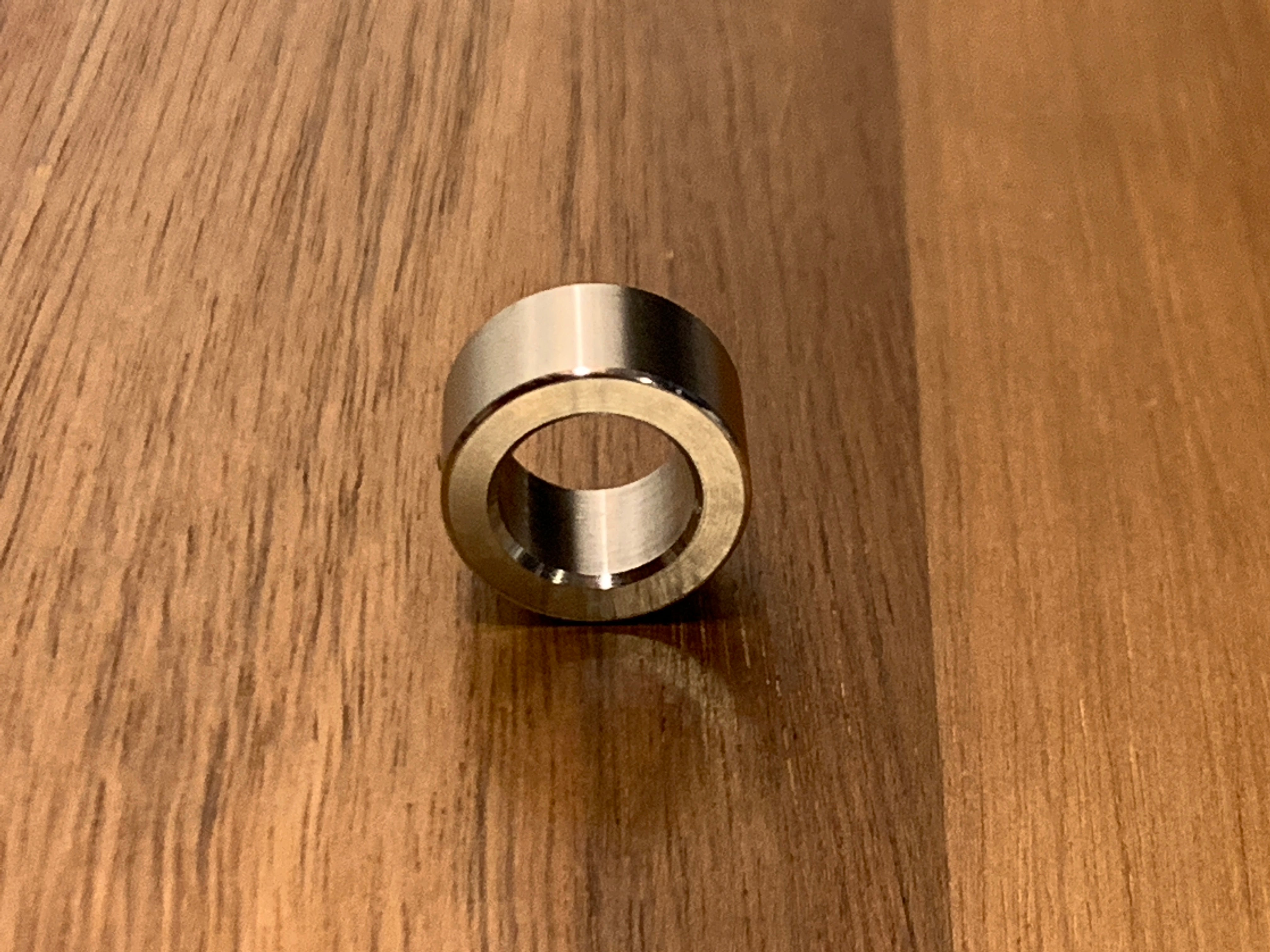 EXTSW .443” ID x .688" OD x 3/8” Thick 316 Stainless Spacer