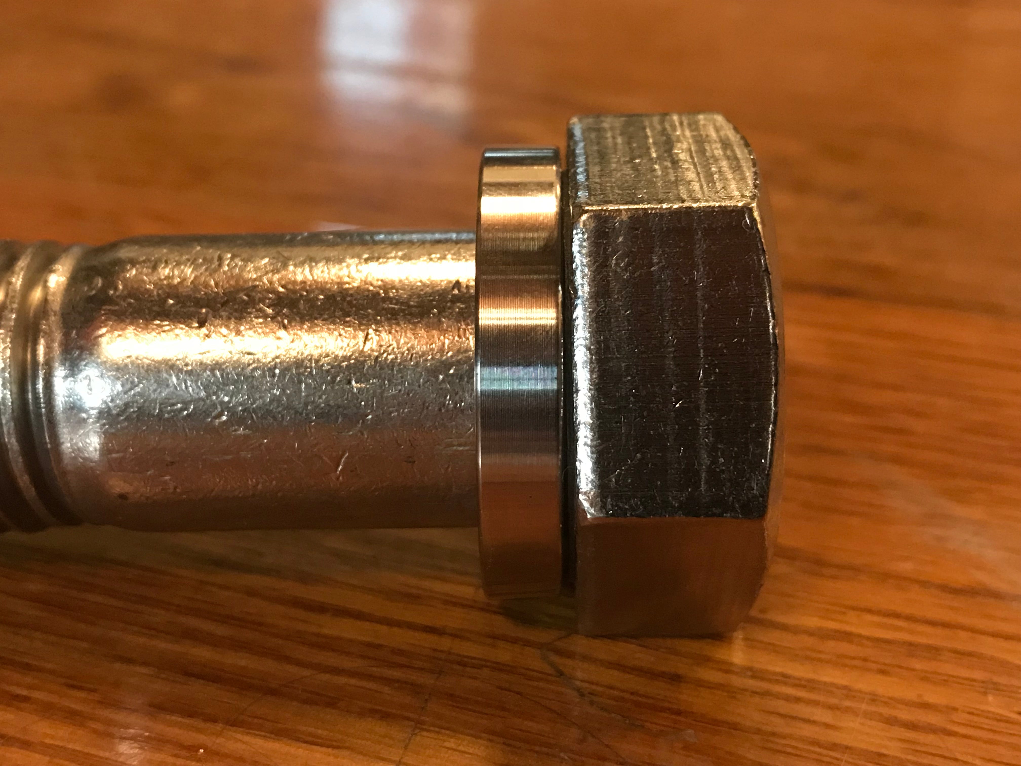 EXTSW 1.032" ID x 1.490" OD x 1/4" Thick 316 Stainless Washer