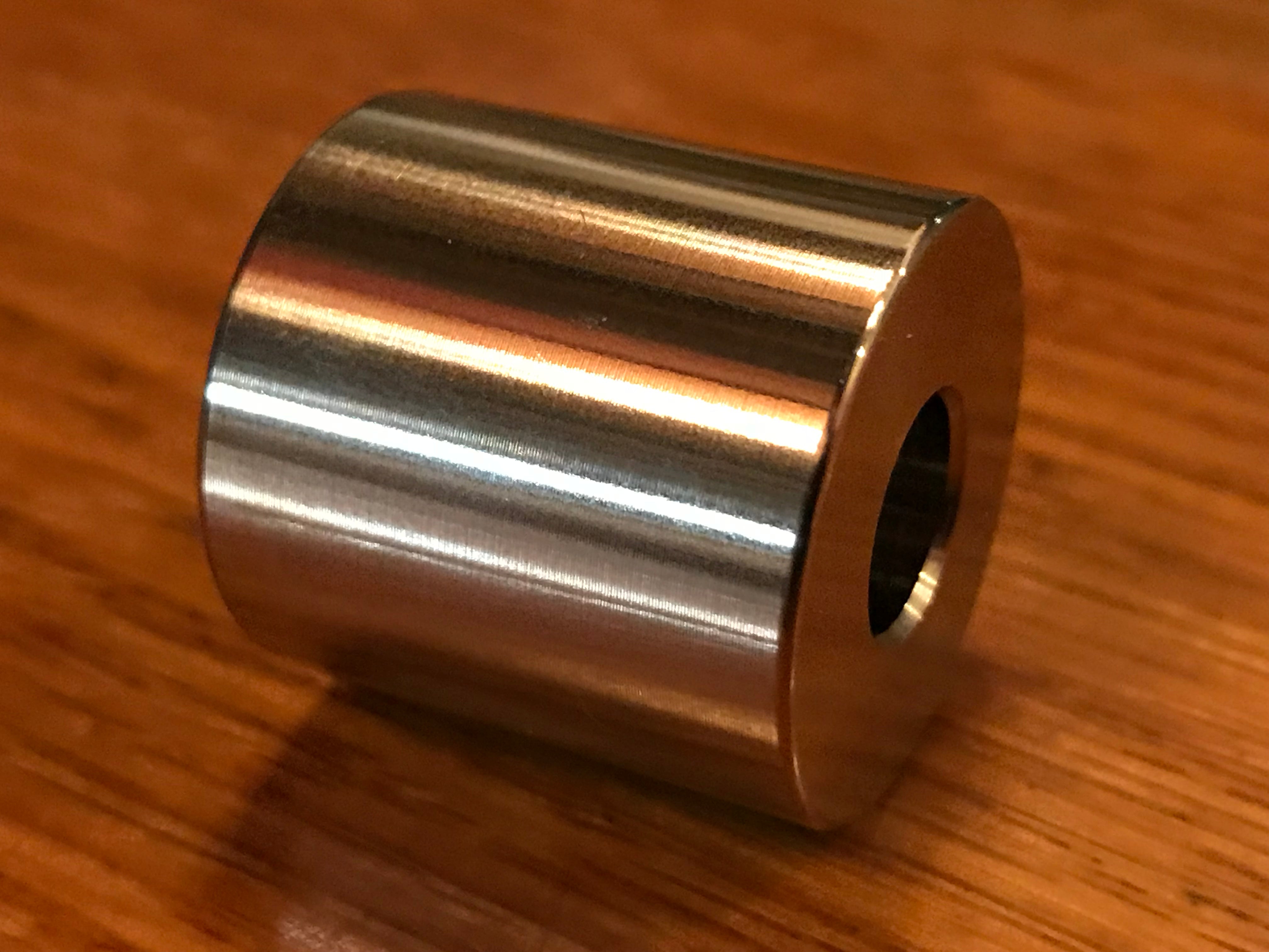 EXTSW .383" ID x .990"  OD x 7/8" thick 316 Stainless Spacer