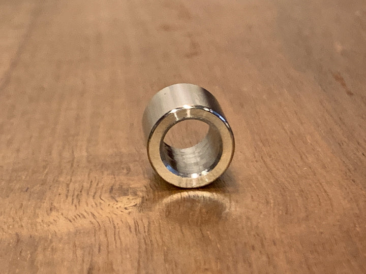EXTSW .323” ID x .490" OD x 1/2” Thick 316 Stainless Spacer