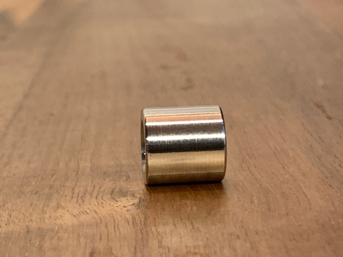 EXTSW .323” ID x .490"  x 5/8” Thick 316 Stainless Spacer