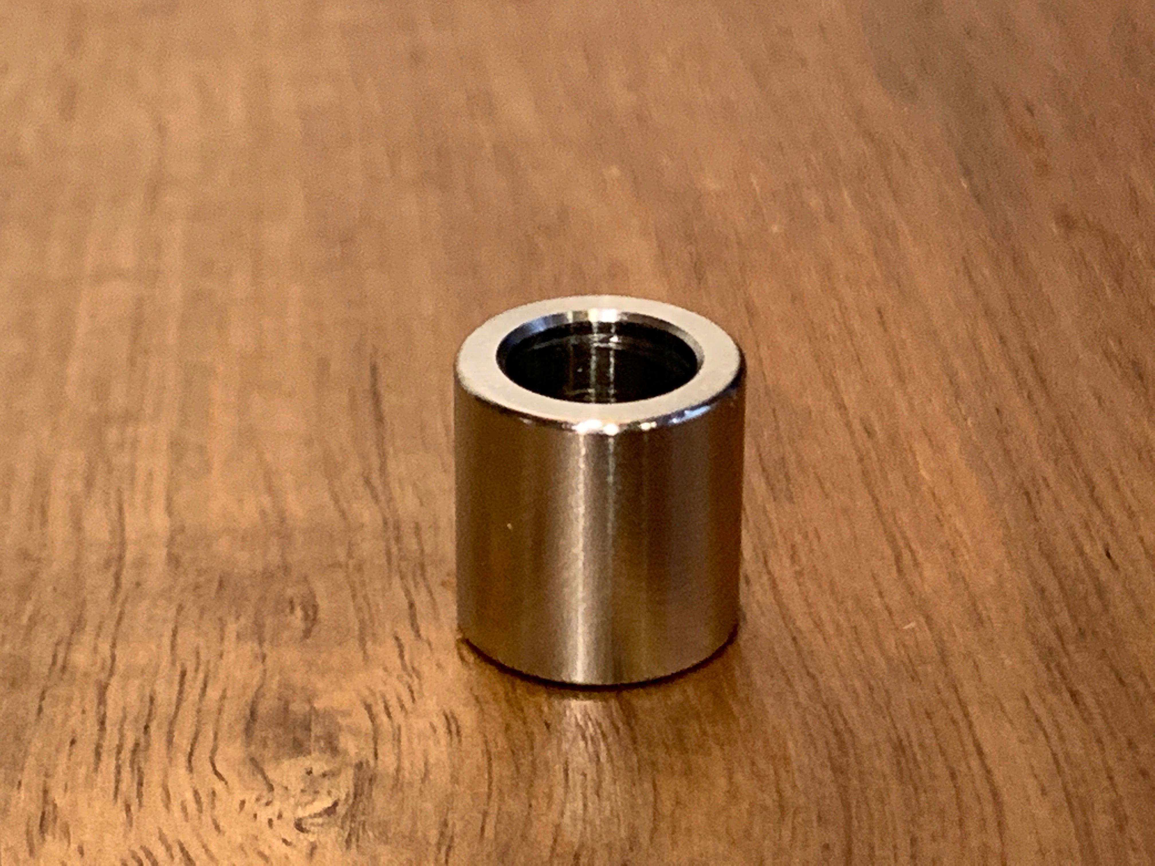 EXTSW .323” ID x .490" OD x 1/2” Thick 316 Stainless Spacer