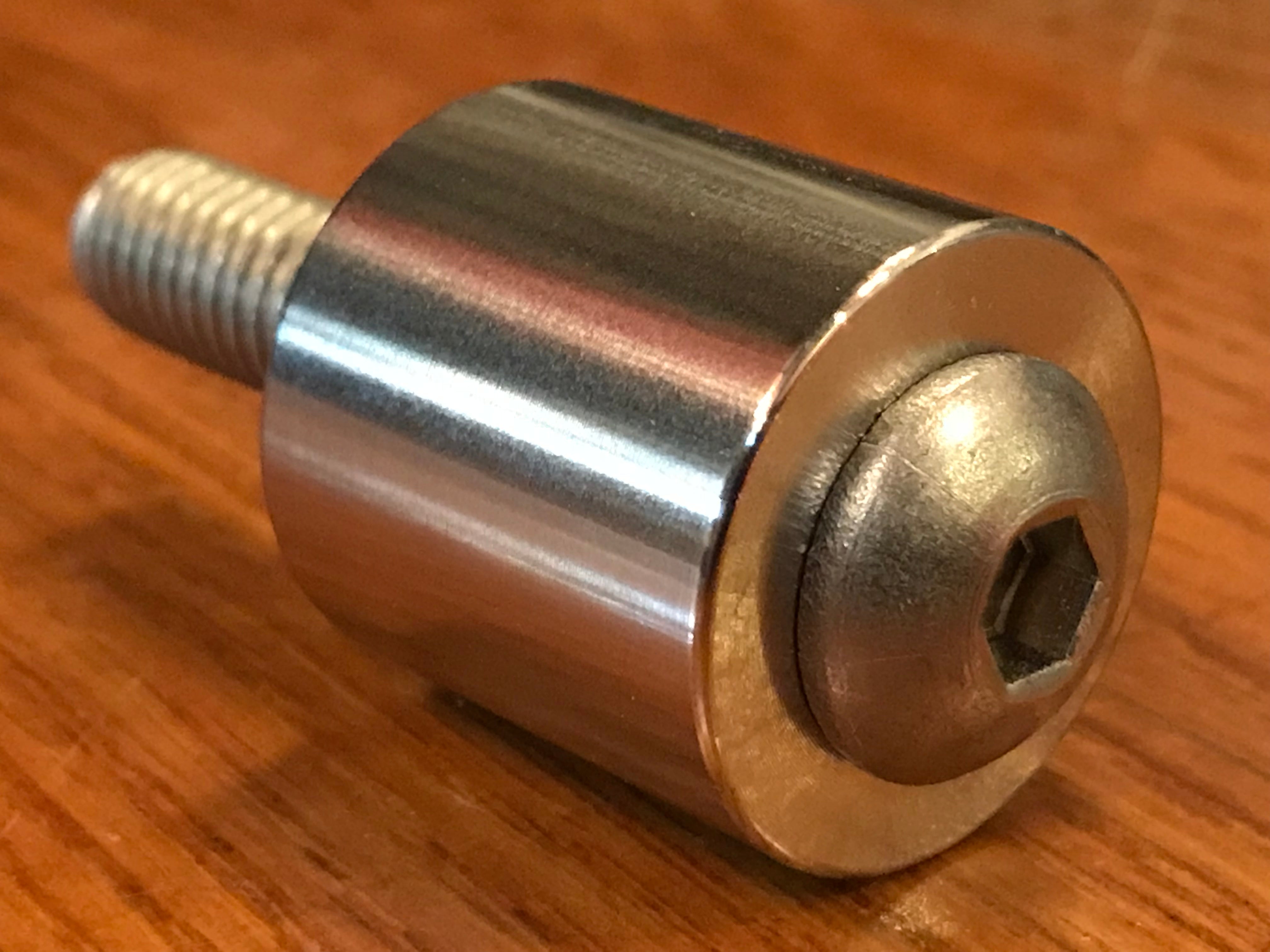 EXTSW .383” ID x .990"  OD x 1.150" thick 316 Stainless Spacer