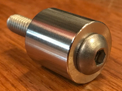 EXTSW .383” ID x .990"  OD x 1 3/16" thick 316 Stainless Spacer