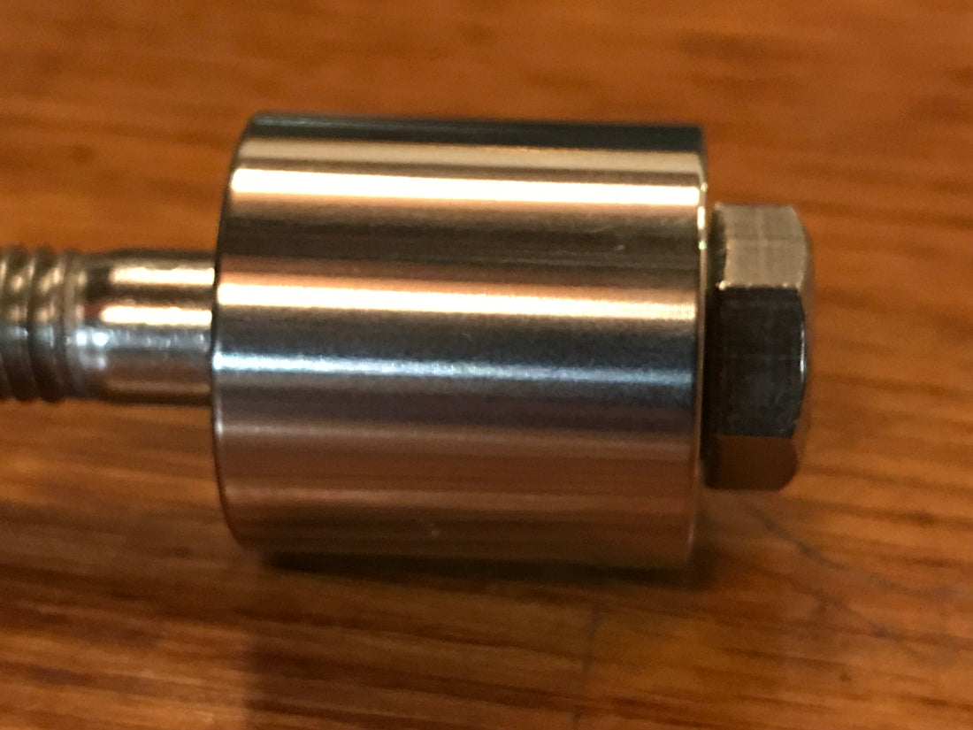 EXTSW .383” ID x .990"  OD x 1 3/16" thick 316 Stainless Spacer