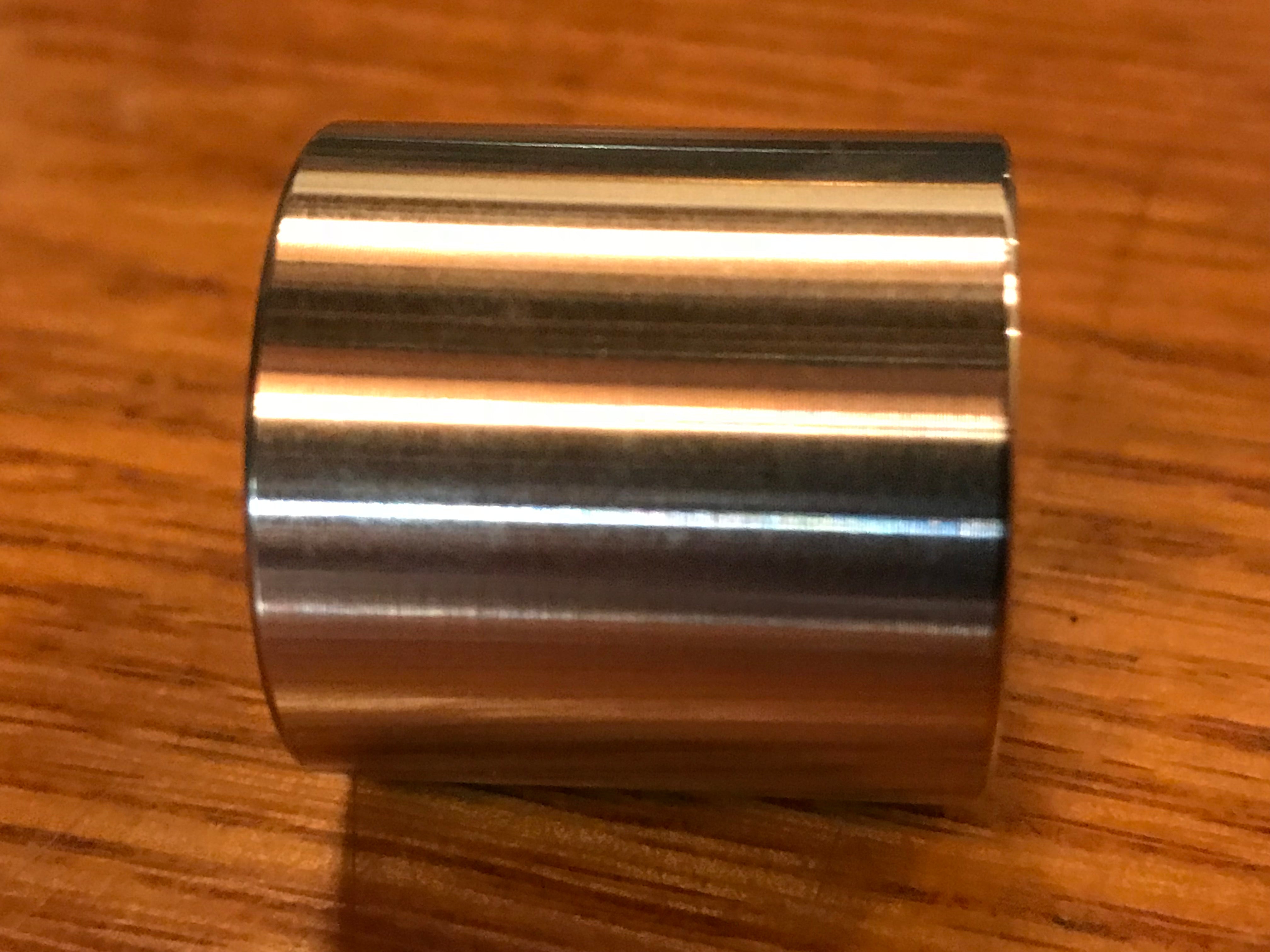 EXTSW .257” ID x .990" OD x 1" Long 316 Stainless Spacer
