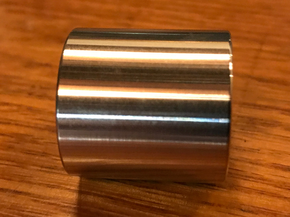 EXTSW .257” ID x .990" OD x 1" Long 316 Stainless Spacer