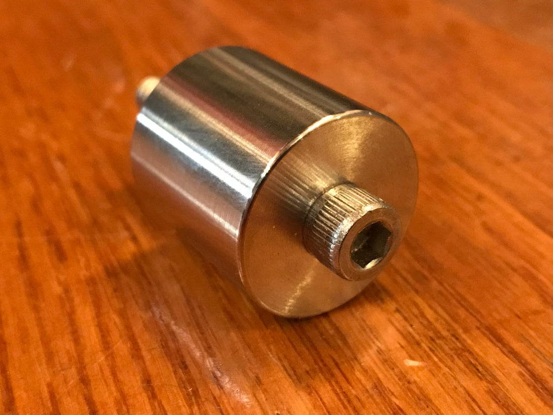 EXTSW .257” ID x .990" OD x 1" Long 316 Stainless Spacer