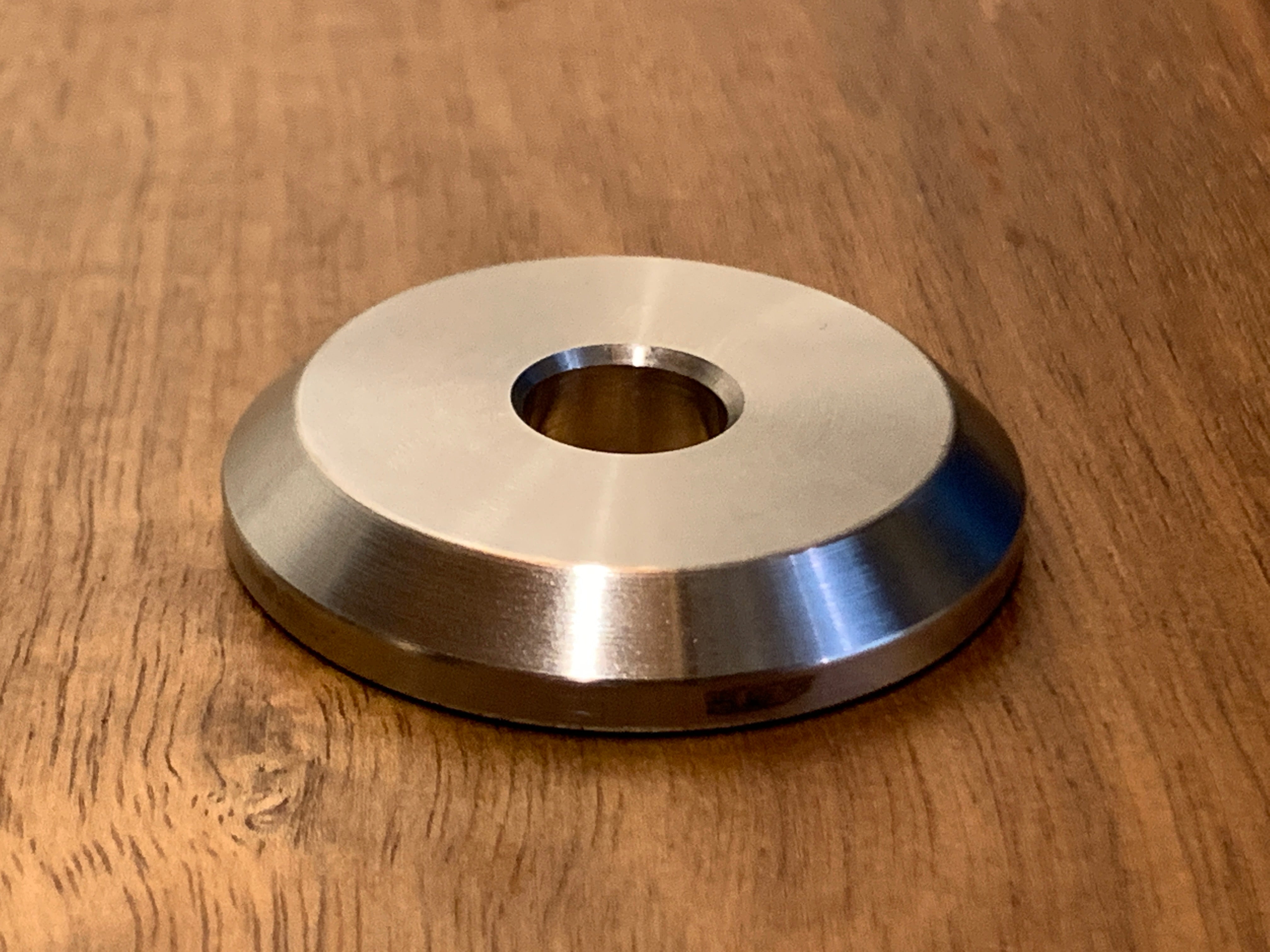 EXTSW BEVELED .443” ID x 1.490" OD x 1/4" Thick 316 Stainless Washer