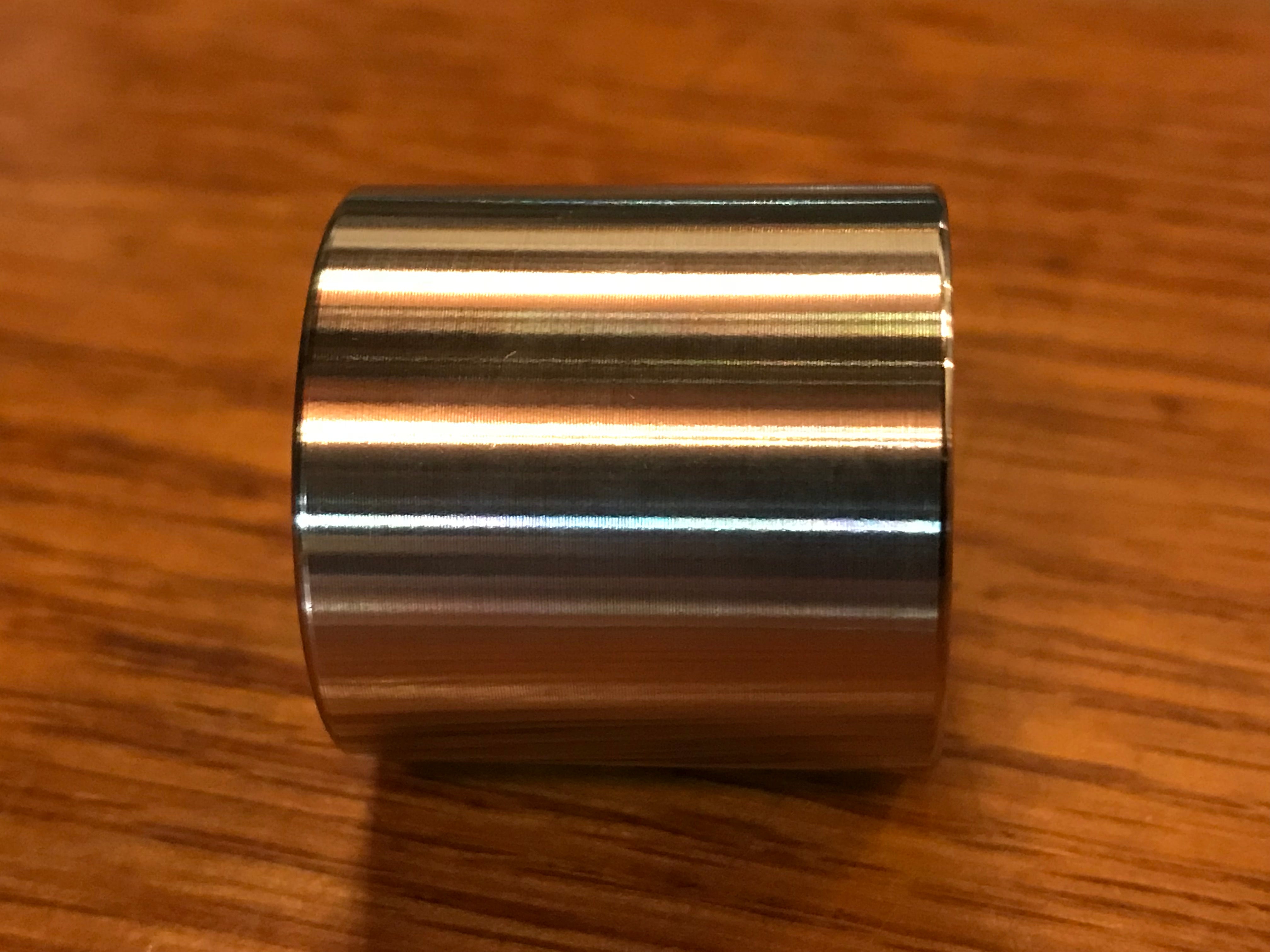 EXTSW .323" ID x .990"  OD x 1” Thick 316 Stainless Spacer
