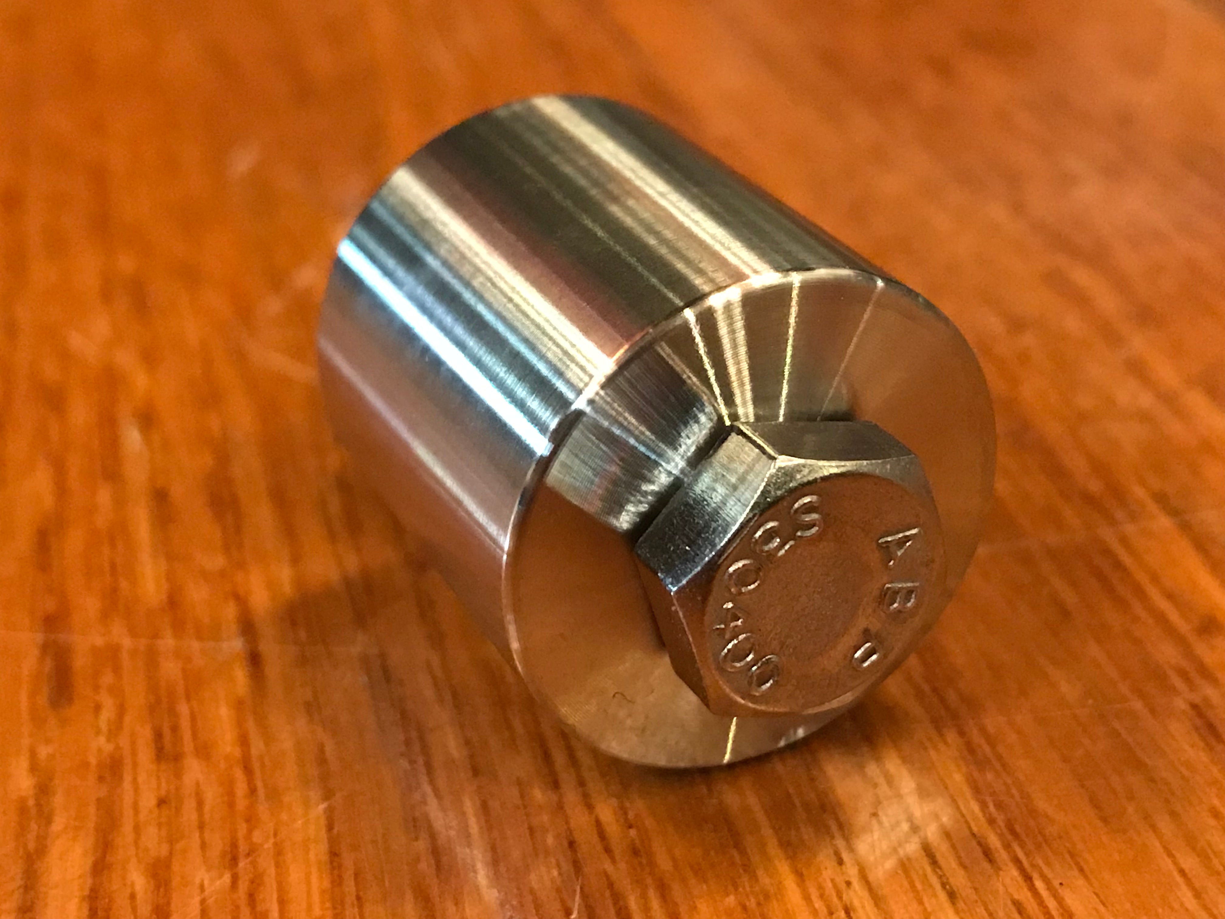 EXTSW 5/16” ID x .990" OD x 1” Thick 304 Stainless Spacer