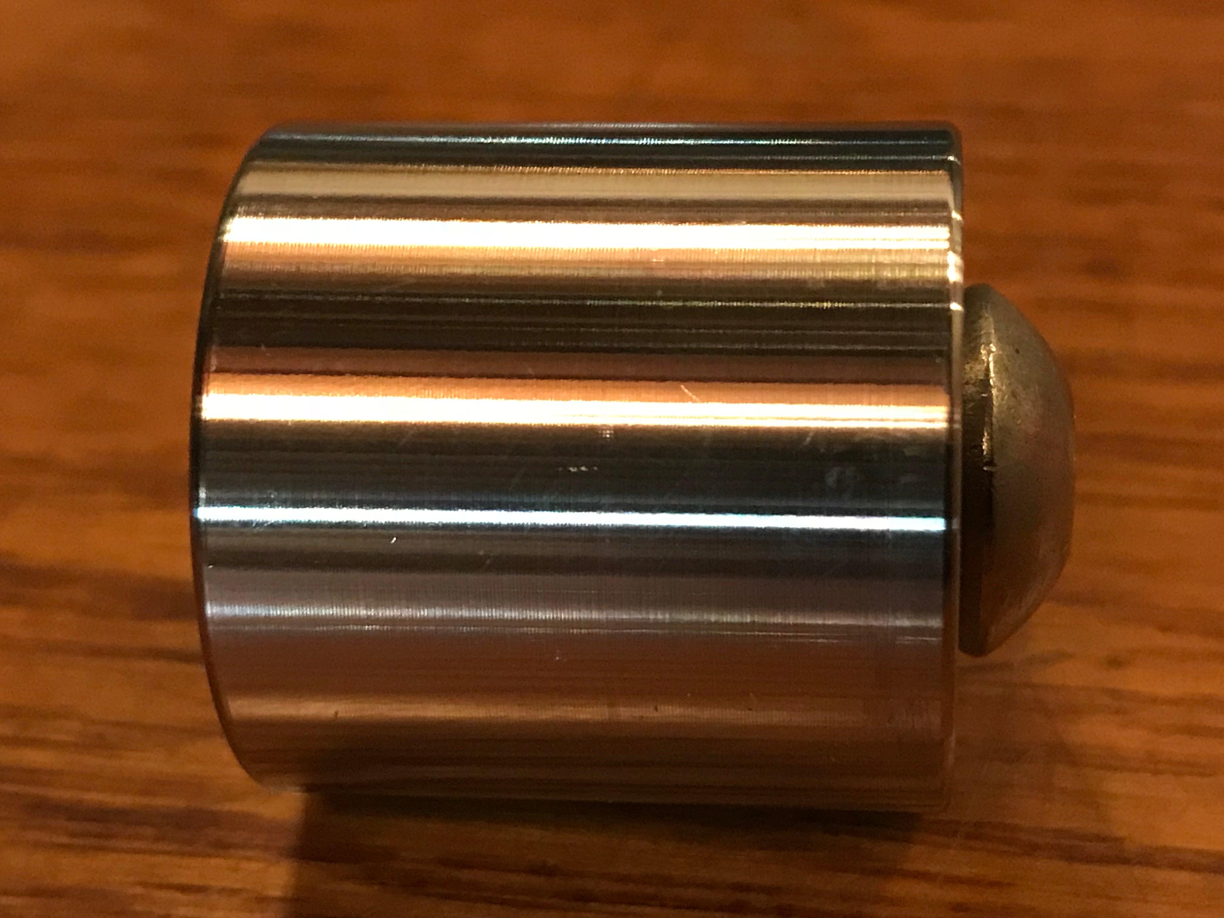EXTSW .323" ID x .990"  OD x 1” Thick 316 Stainless Spacer