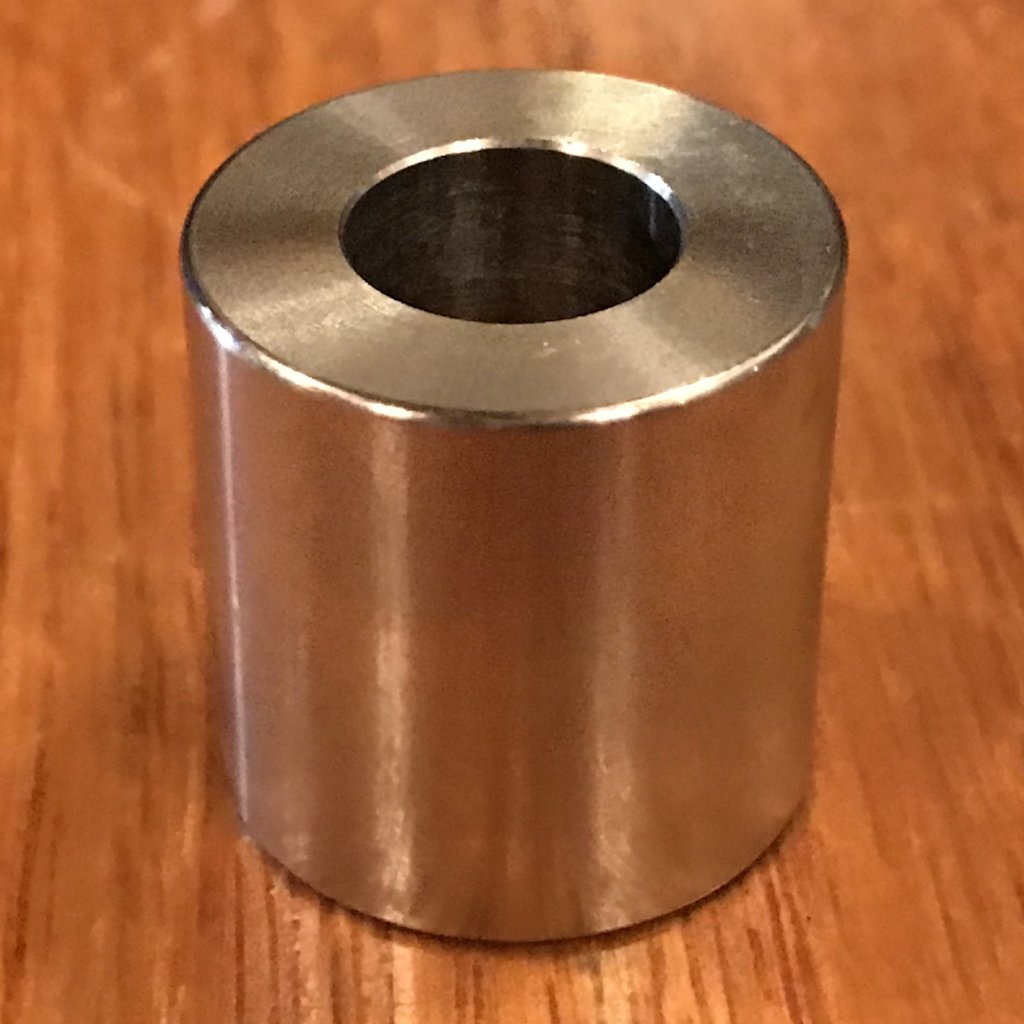 EXTSW .507" ID x .990" OD x 1 1/8" Long 316 Stainless Spacer
