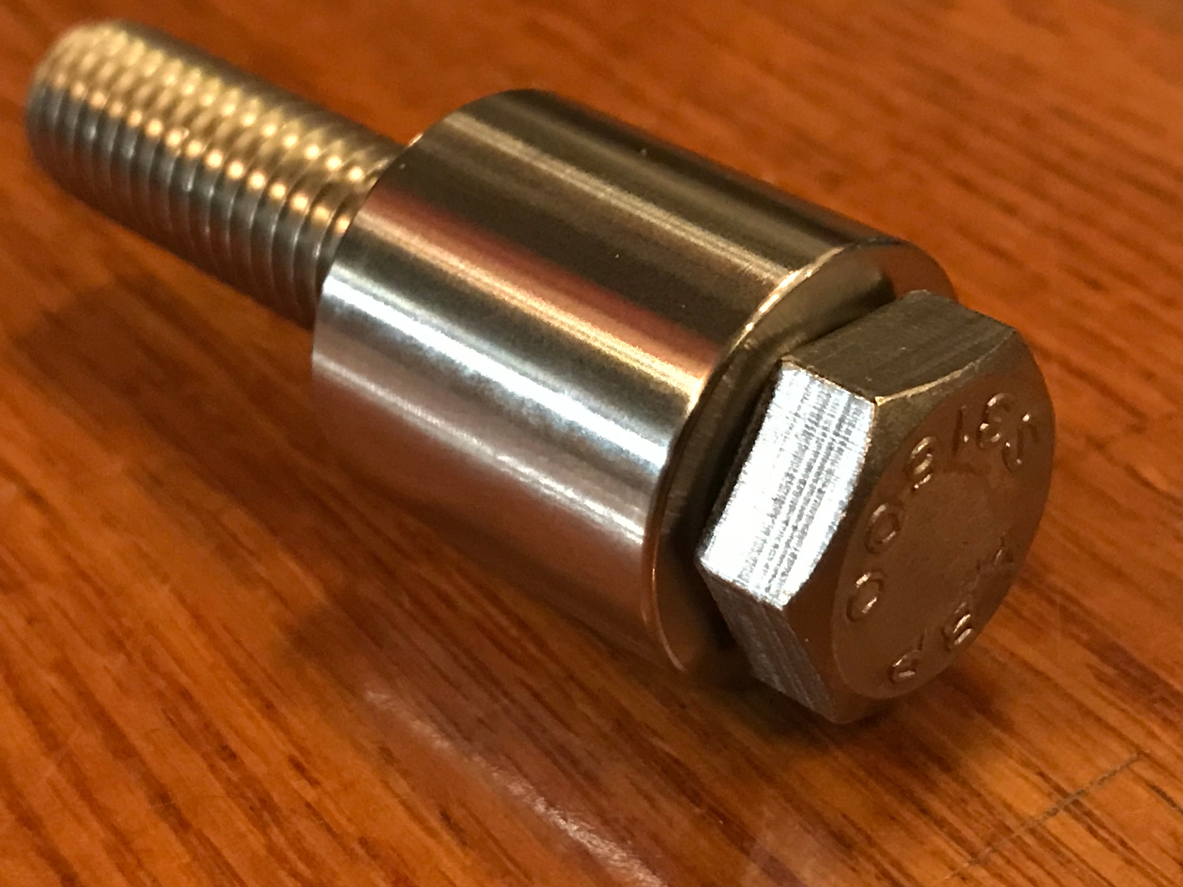 EXTSW .572” ID x .990" OD x 1" long 316 Stainless Spacer