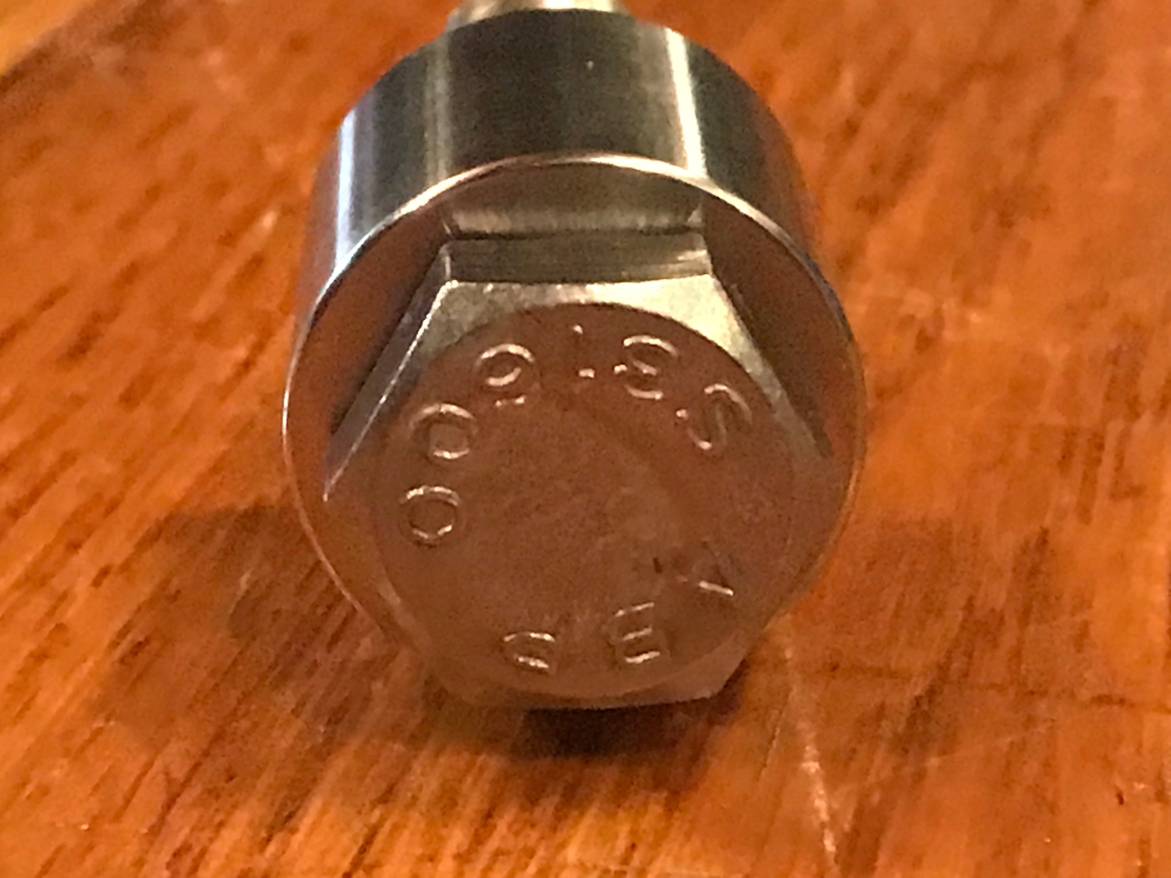 EXTSW .507" ID x .990" OD x 1 1/8" Long 316 Stainless Spacer