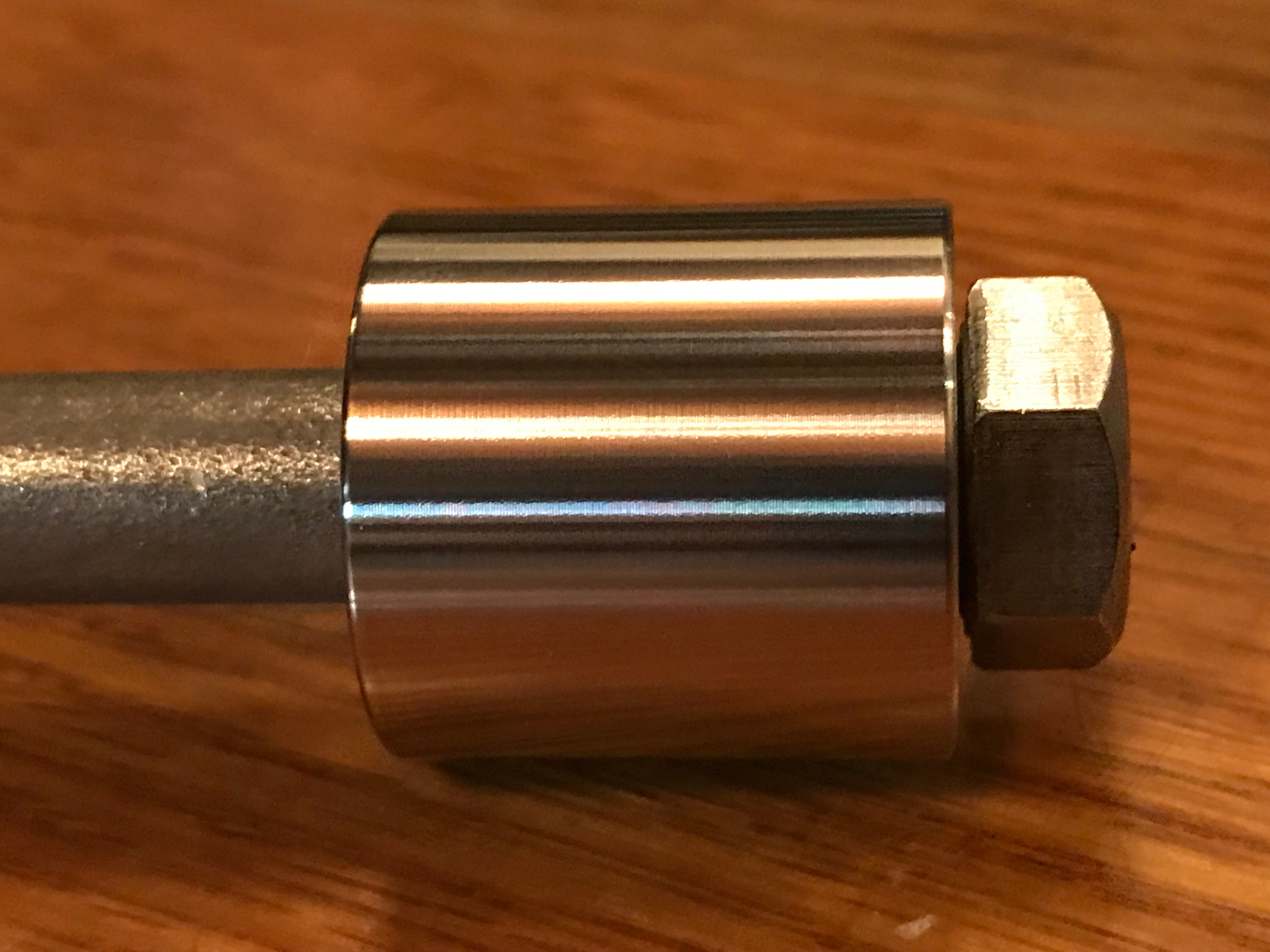 EXTSW 7/16” ID x .990" OD x 1” Thick 304 Stainless Spacer