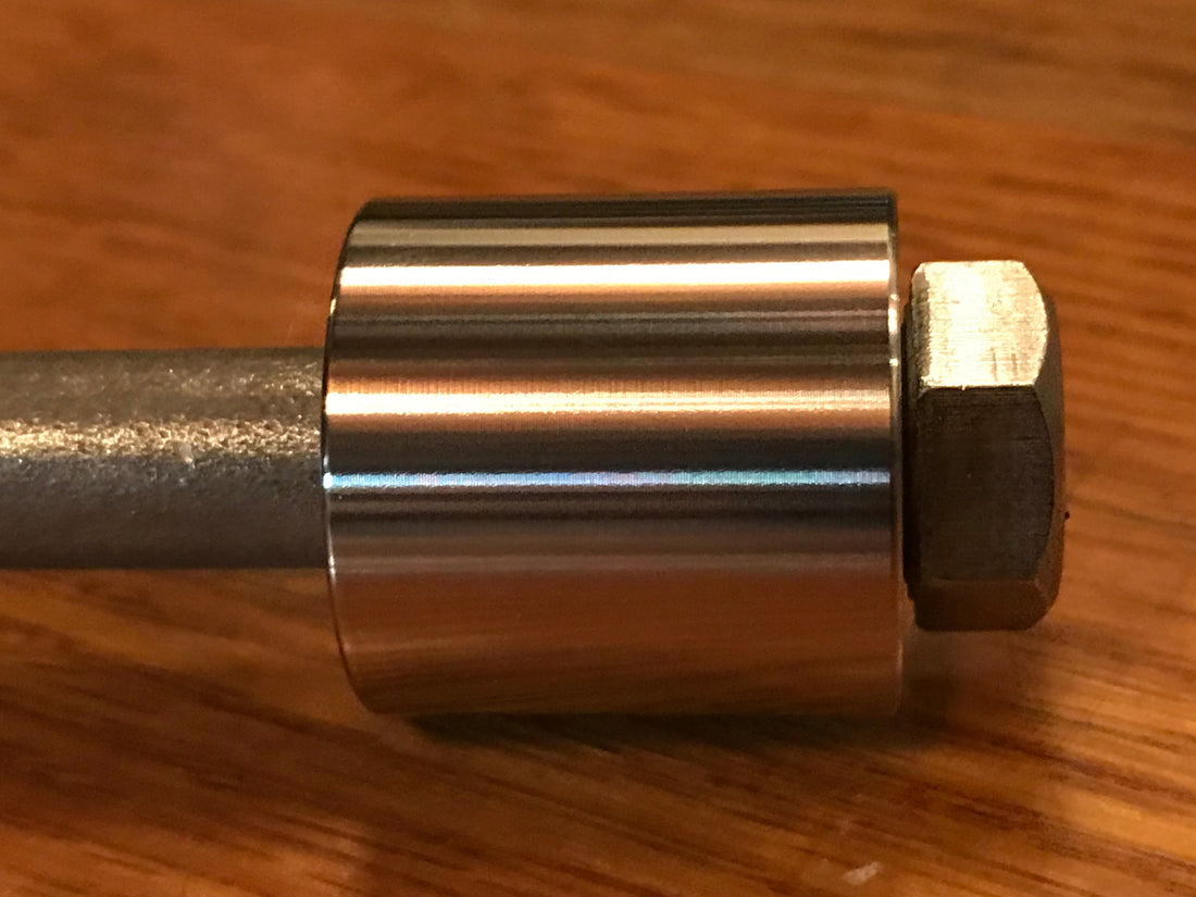 EXTSW .443” ID x .990" OD x 1 1/8” Long 316 Stainless Spacer