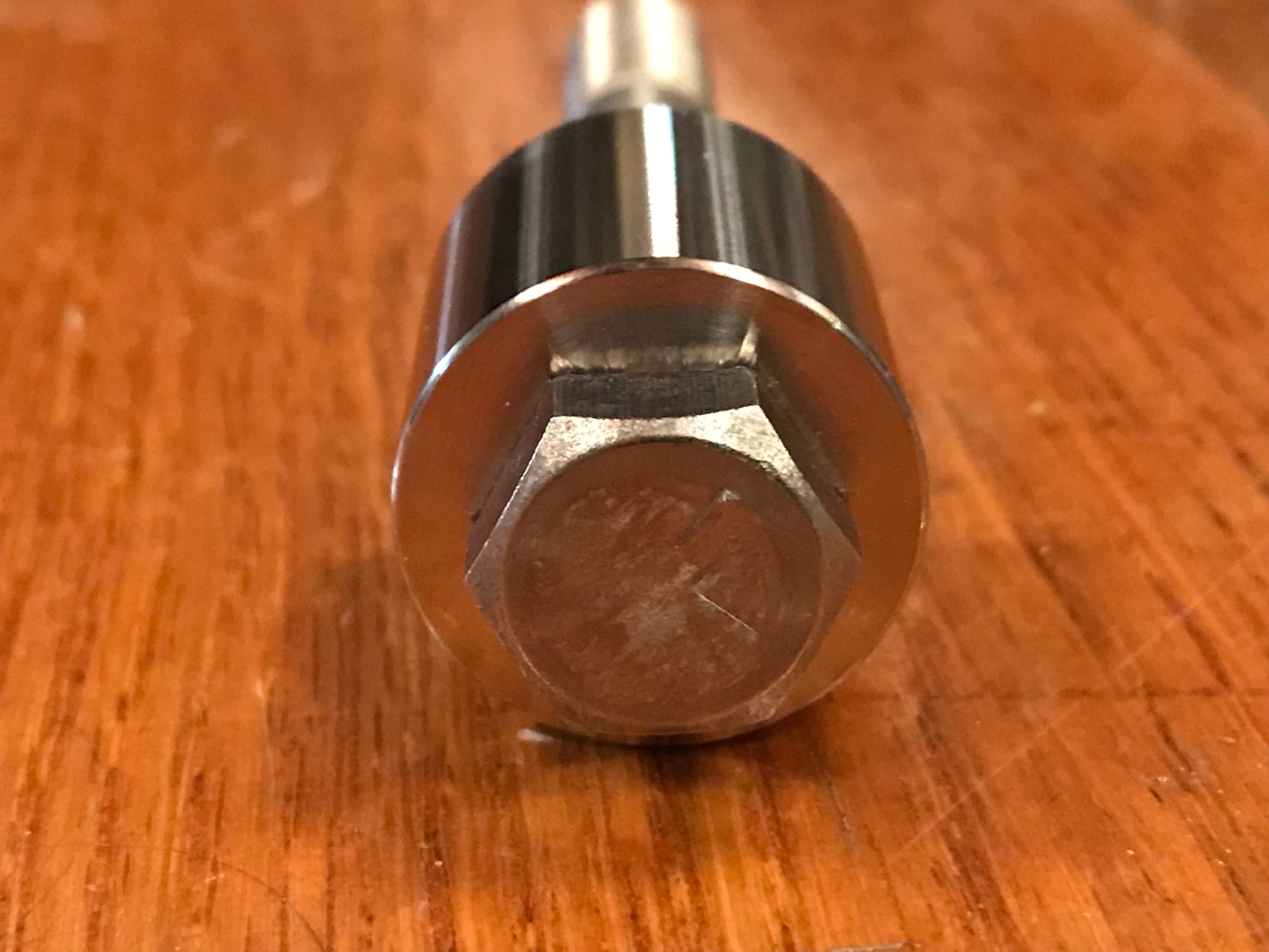 EXTSW .443” ID x .990" OD x 1 1/8” Long 316 Stainless Spacer