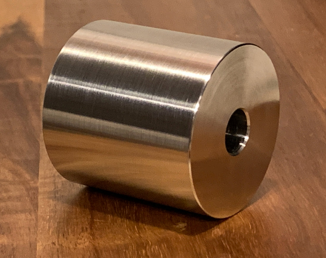 EXTSW .507" ID x 1.990" OD x 2" Thick 316 Stainless Spacer