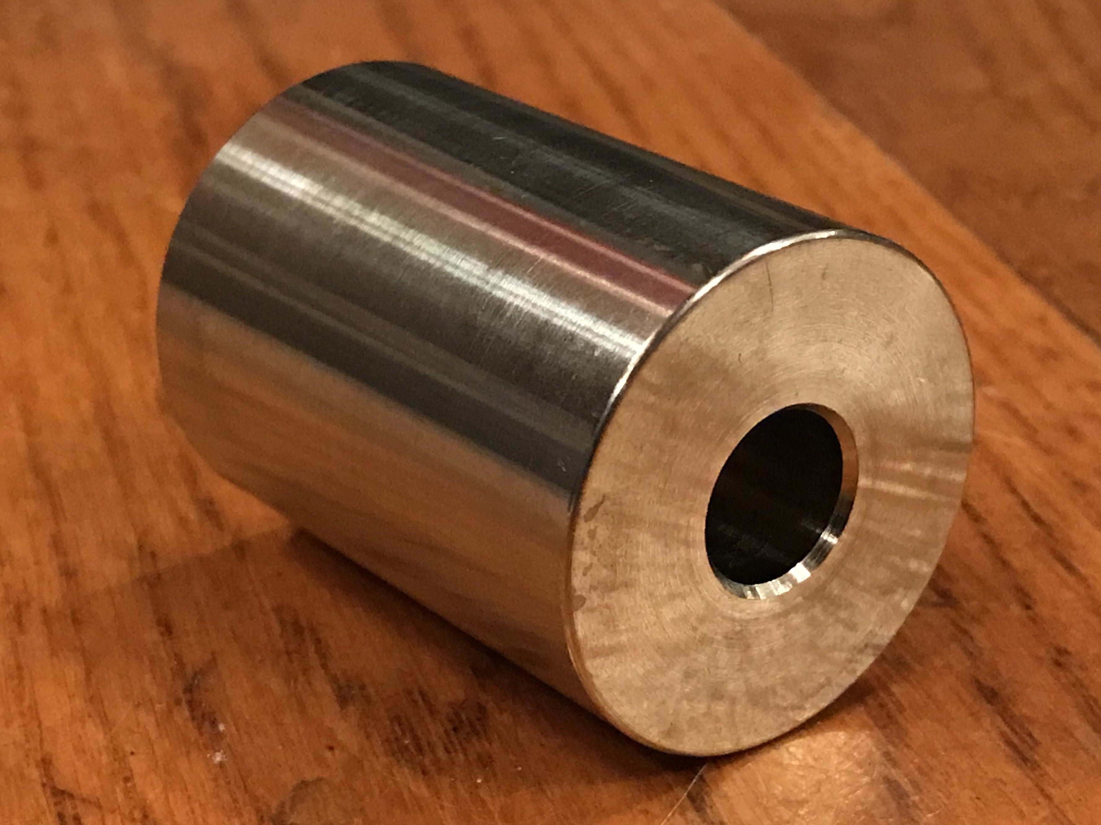 EXTSW 5/8" ID x 1.490" OD x 2" long 304 Stainless Spacer