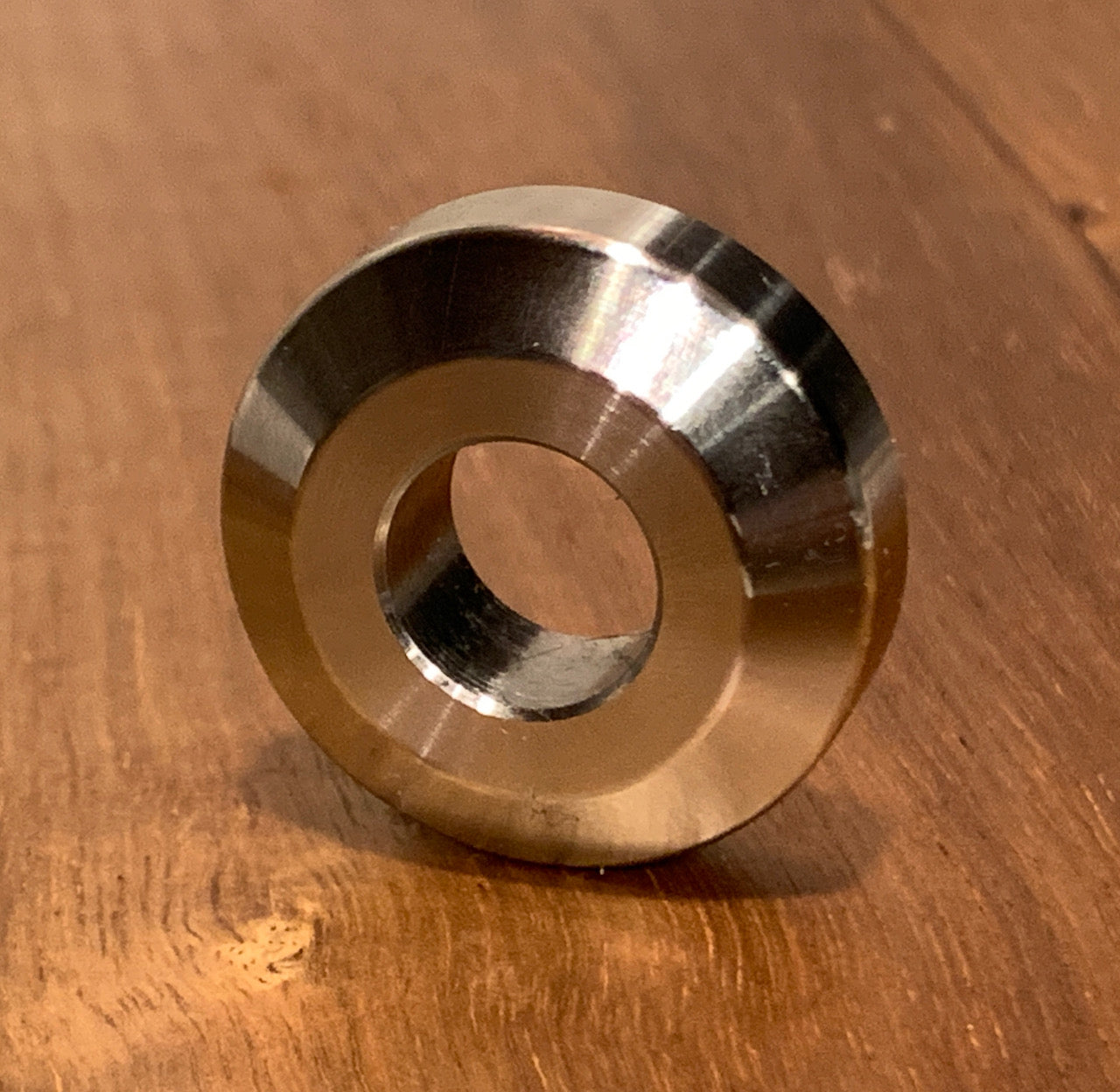 EXTSW BEVELED .507" ID x 1.240" OD x 3/8" Thick 316 Stainless Washers