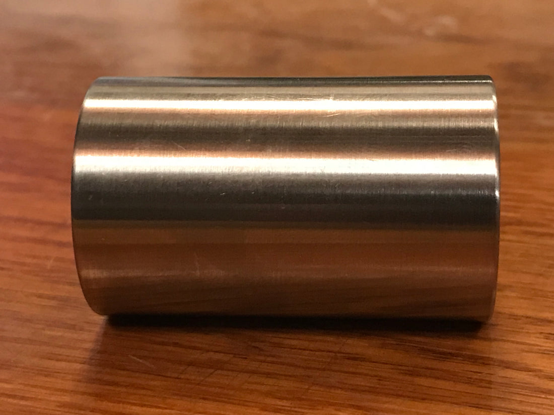 EXTSW .507" ID x 1.240" OD x 2" Thick 316 Stainless Spacer