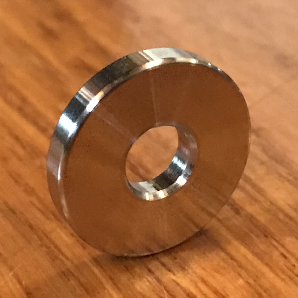 EXTSW .257” ID x .740" OD x 1/8” Thick 304 Stainless Washer