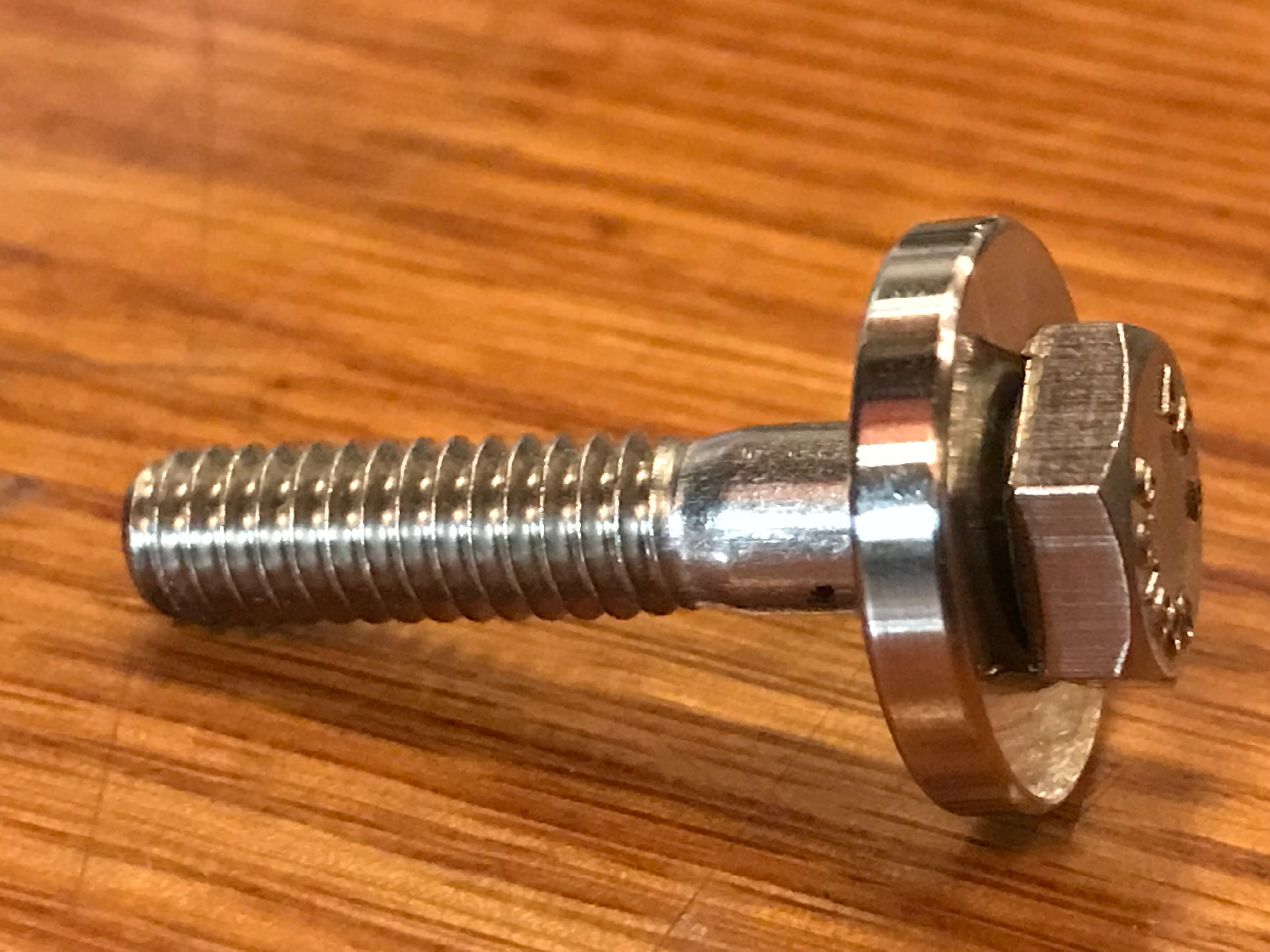 EXTSW .257” ID x .740" OD x 1/8” Thick 316 Stainless Washer