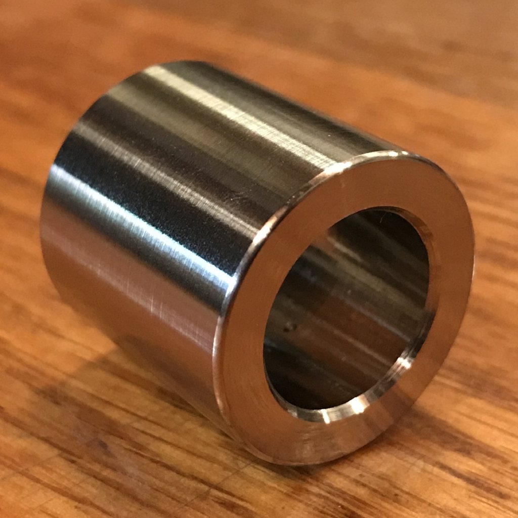 EXTSW 5/8" ID x .990" OD x 1" Thick 304 Stainless Spacer