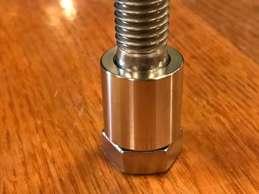 EXTSW 5/8" ID x .990" OD x 1" Thick 304 Stainless Spacer