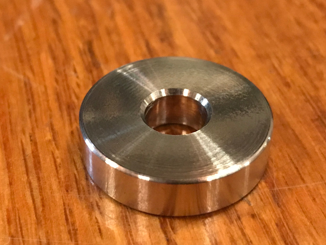 EXTSW 8.33 mm ID x 25.1 mm OD x 6.35 mm Thick 316 Stainless Washer