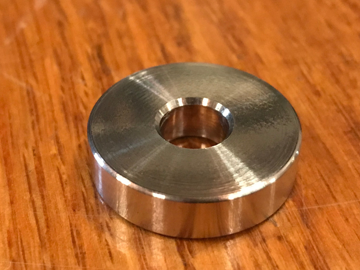 EXTSW 8.33 mm ID x 25.1 mm OD x 6.35 mm Thick 316 Stainless Washer