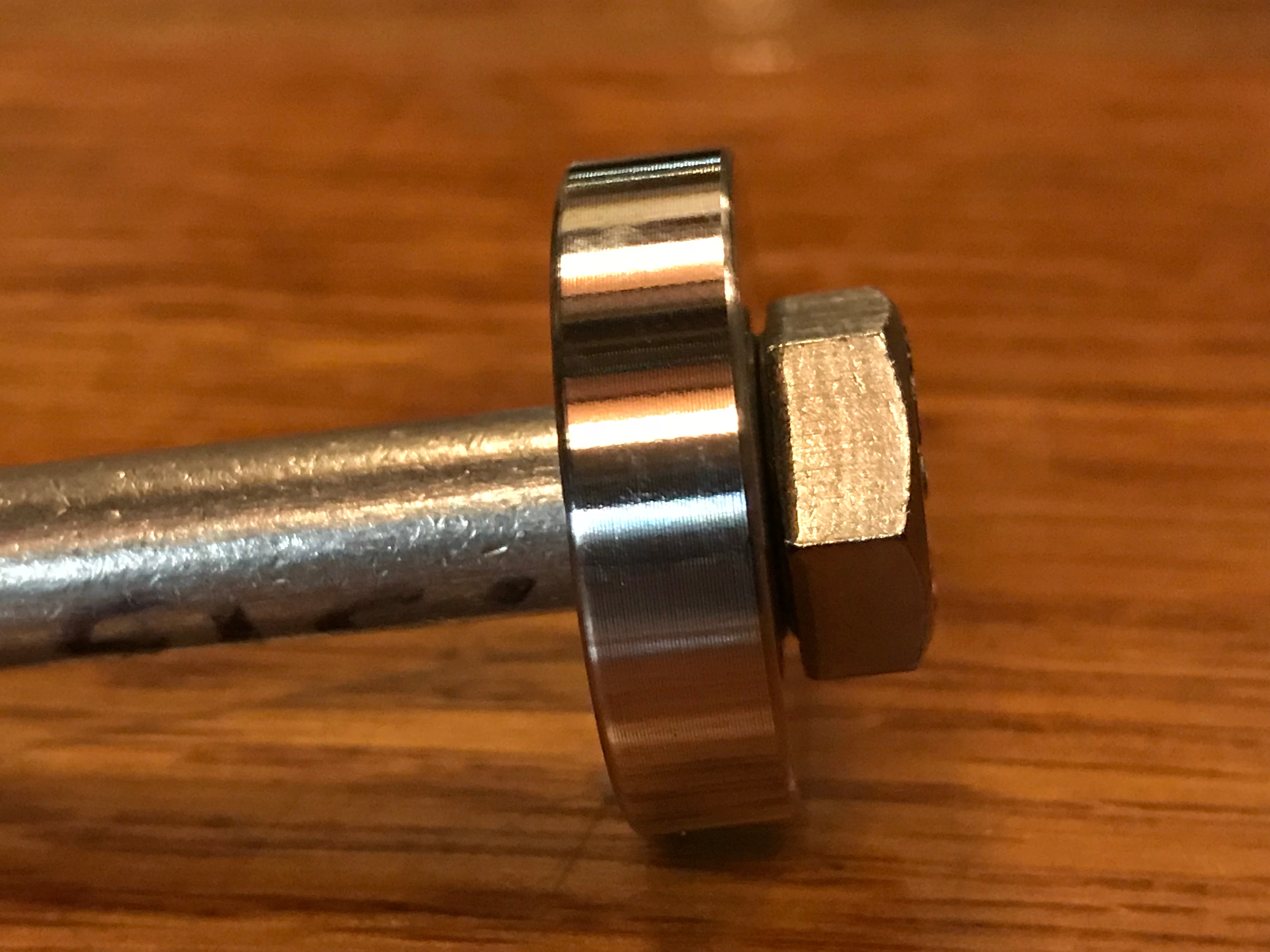 EXTSW 8.33 mm ID x 25.1 mm OD x 6.35 mm Thick 304 Stainless Washer