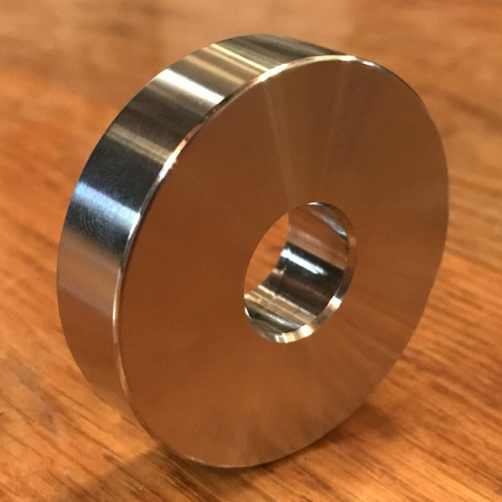 EXTSW .757" ID x 1.990" OD x 1/2" Thick 304 Stainless Spacer