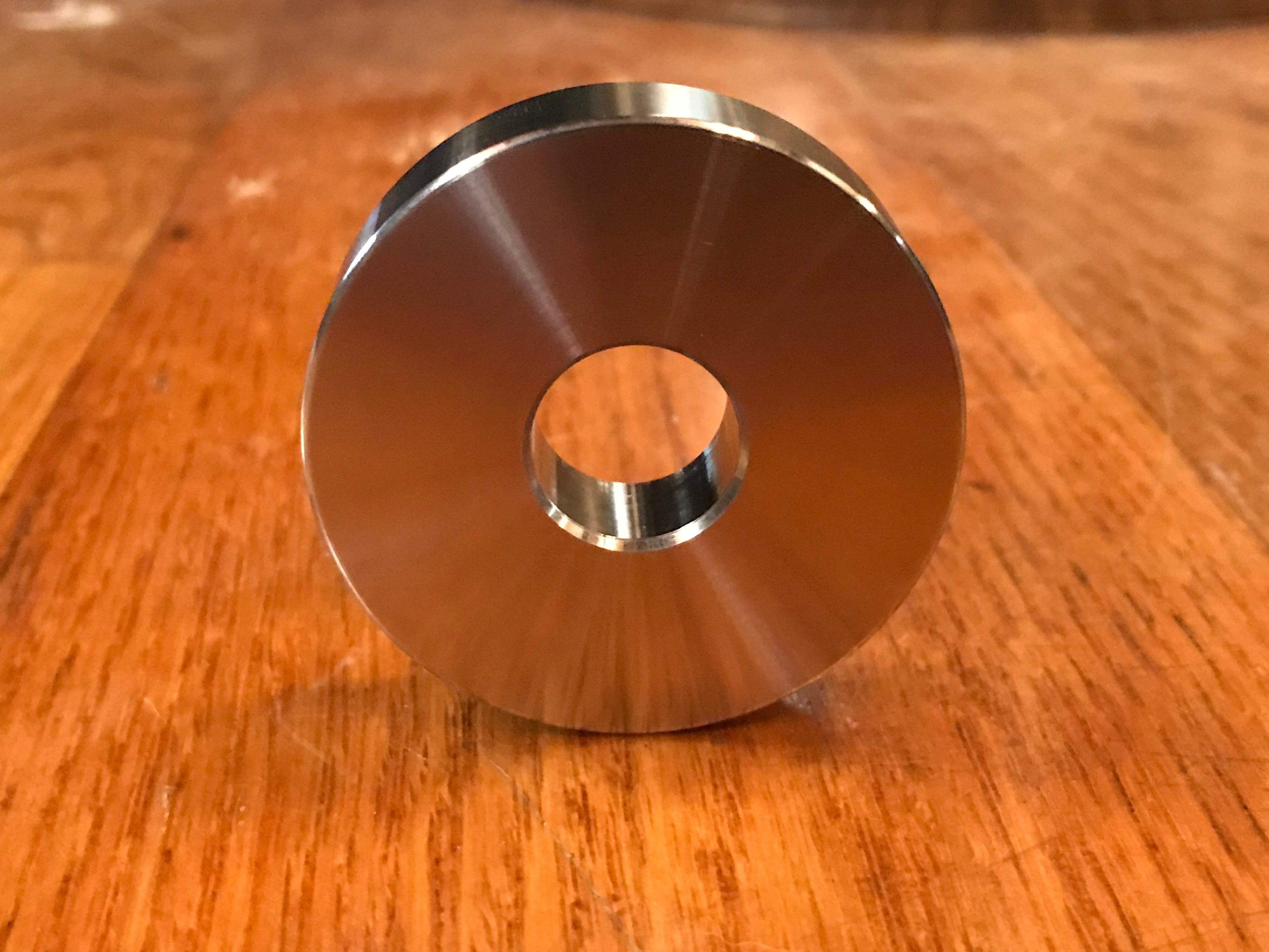 EXTSW 5/8" ID x 1.990" OD x 1/2" Thick 304 Stainless Spacer