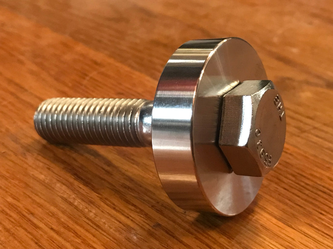 EXTSW 5/8" ID x 1.990" OD x 1/2" Thick 304 Stainless Spacer