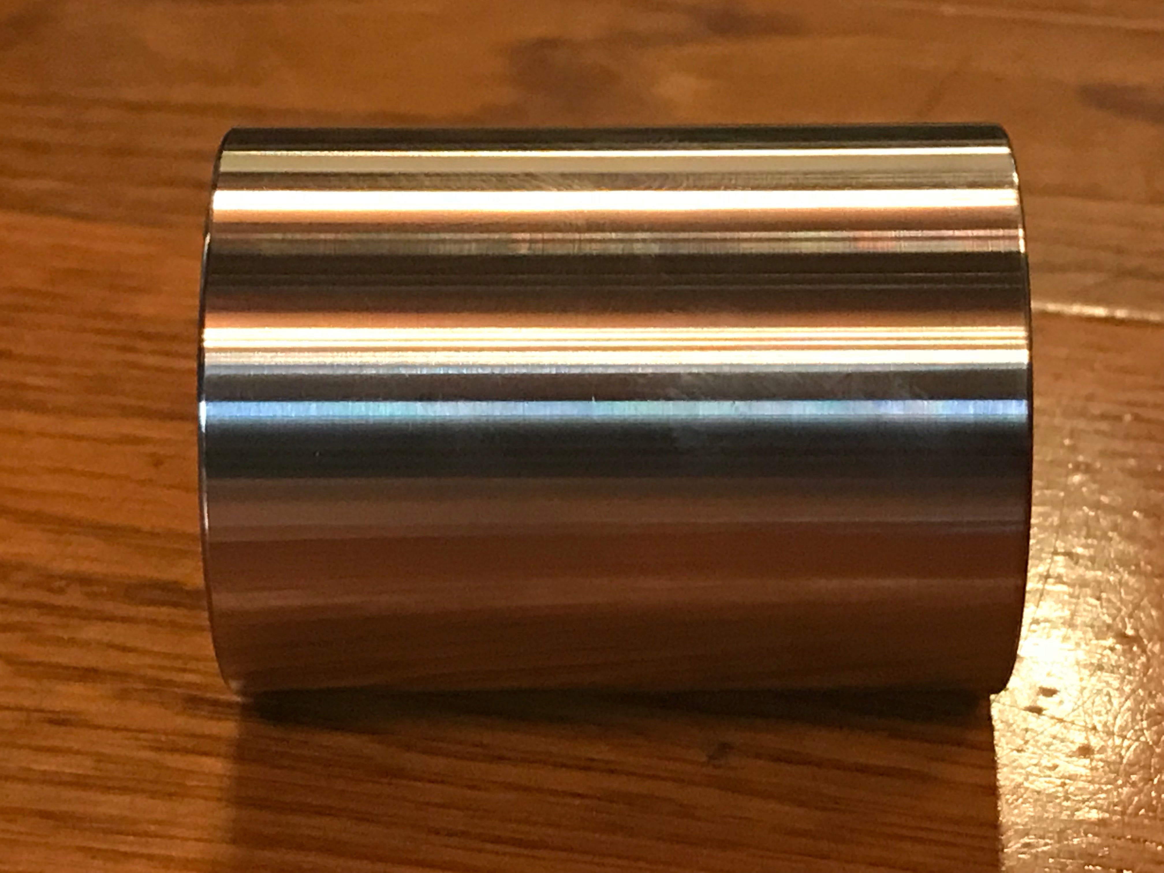EXTSW .632” ID x 1.490" OD x 2 3/8" Long 316 Stainless Spacer