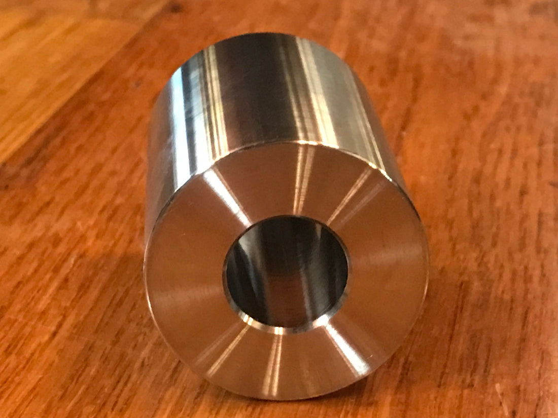 EXTSW .632” ID x 1.490" OD x 2 1/2" long 316 Stainless Spacer