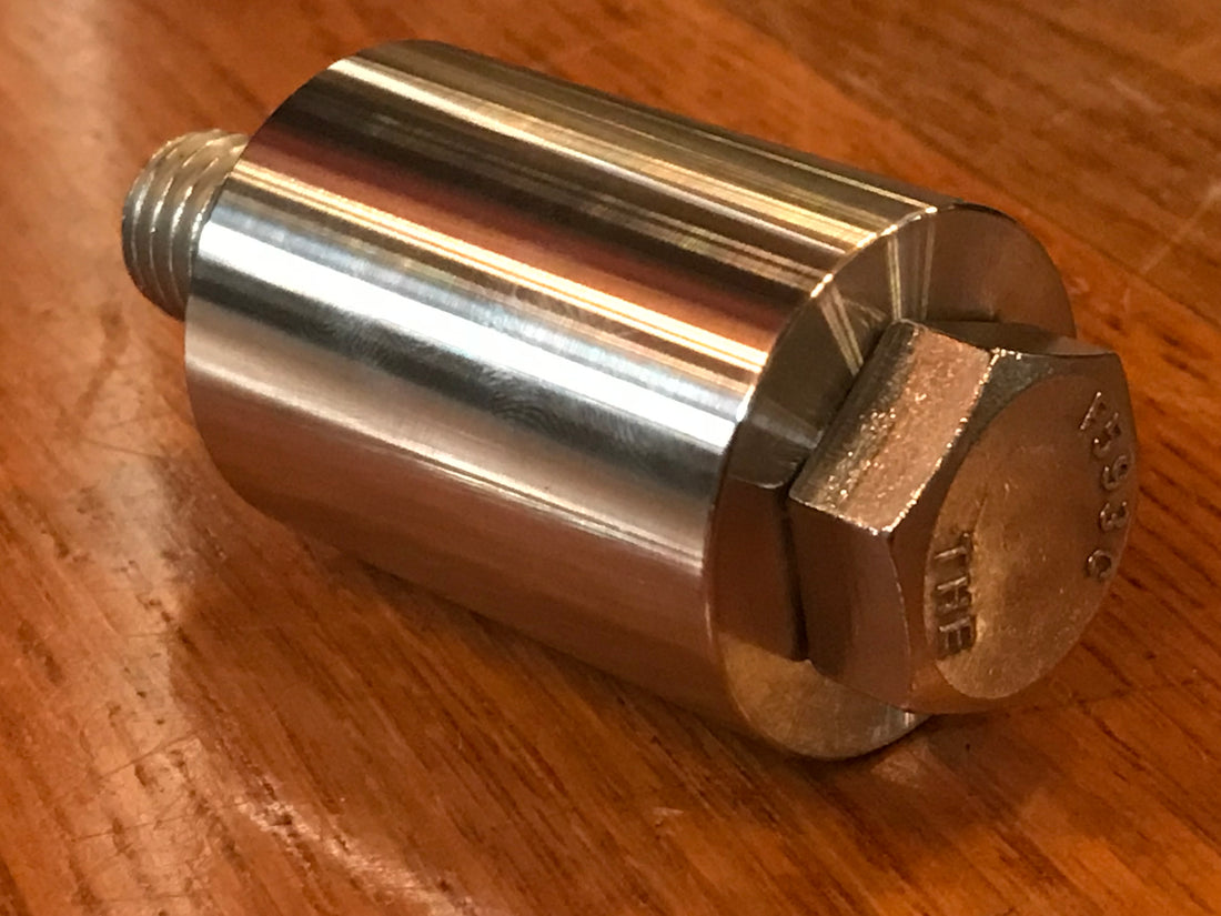 EXTSW .632” ID x 1.490" OD x 2 3/8" Long 316 Stainless Spacer