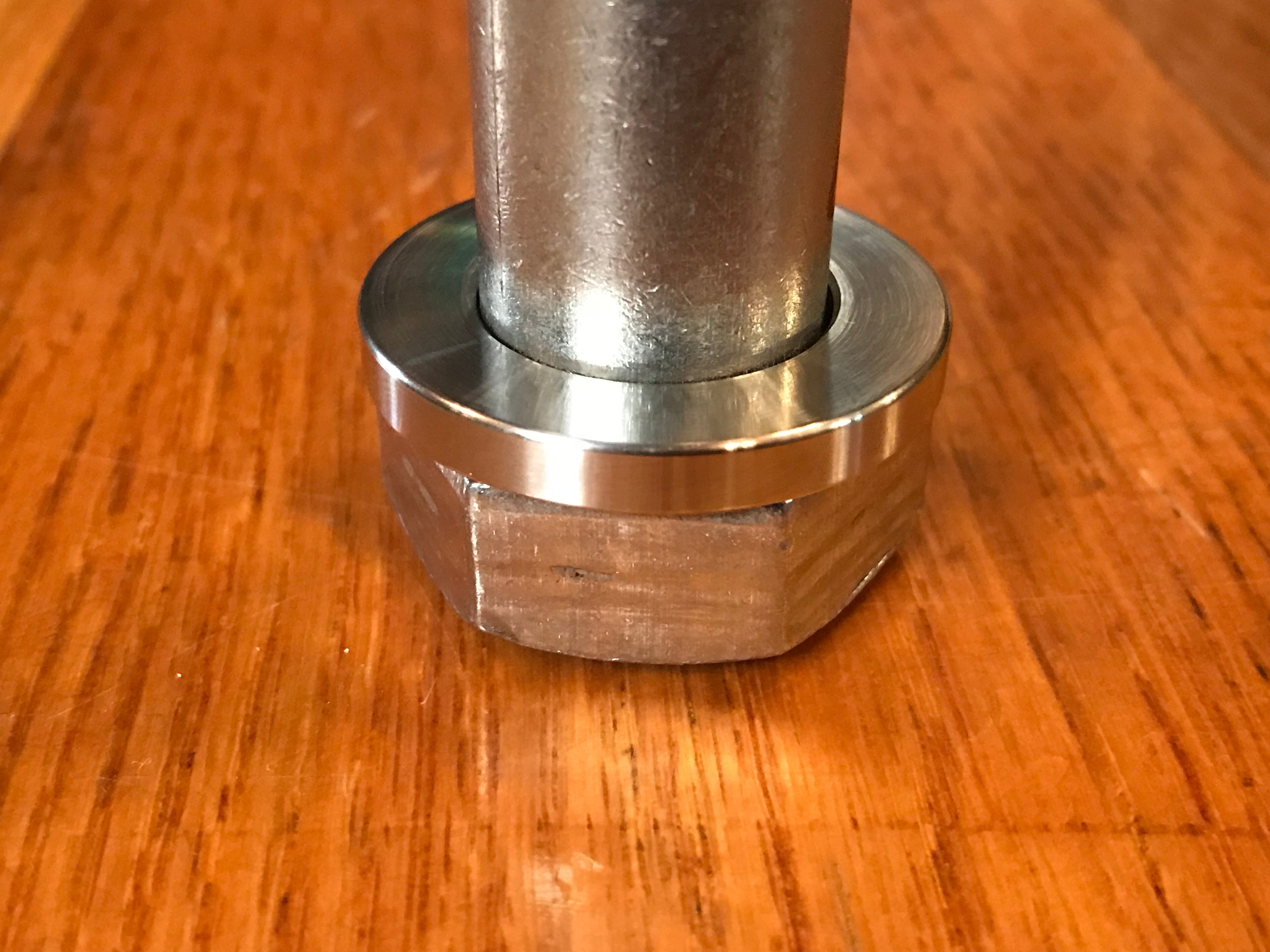 EXTSW .906" ID x 1.490" OD x 3/16" Thick 316 Stainless Washer
