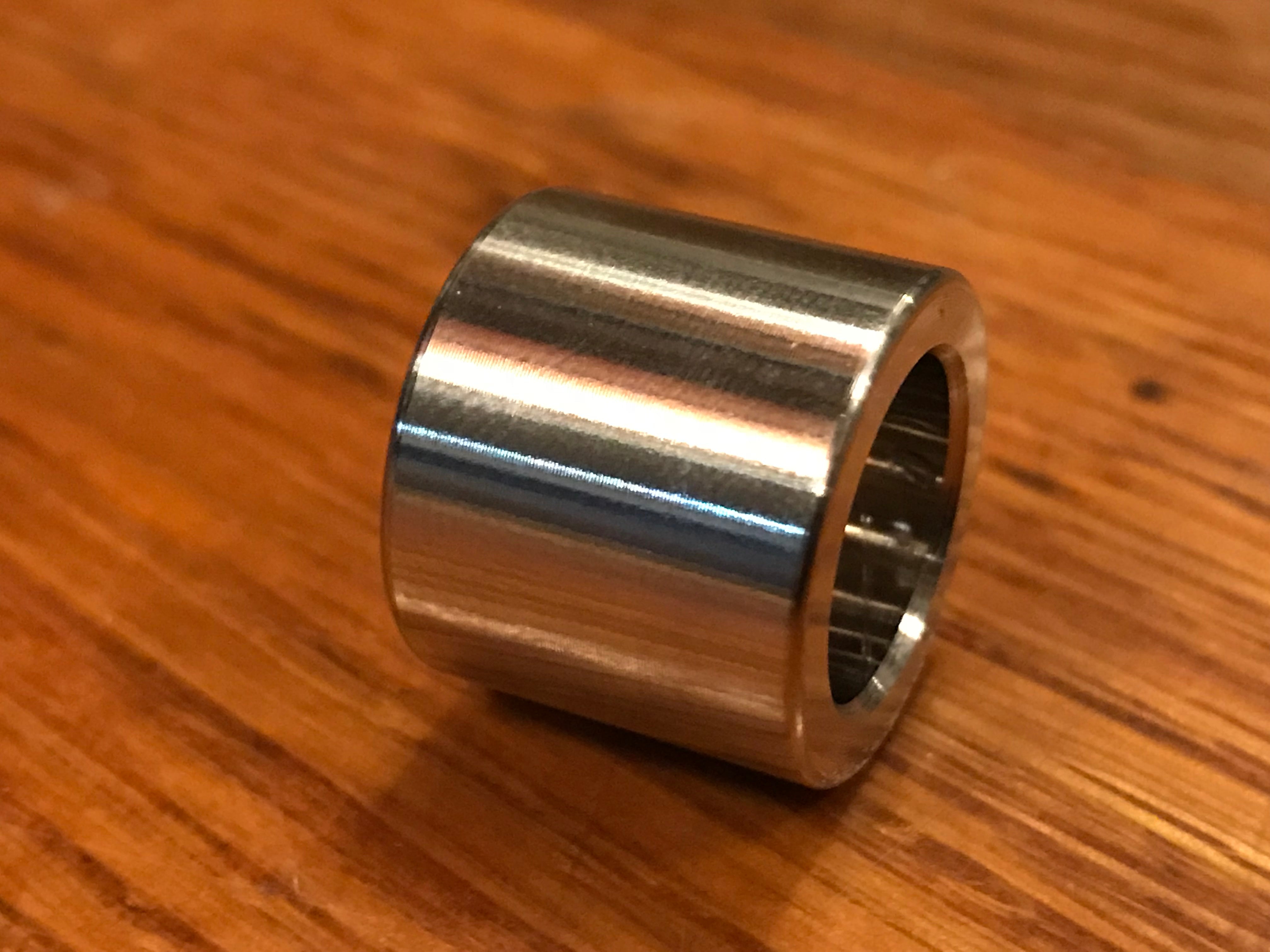 EXTSW 1/2" ID x .740" OD x 5/8" Long 304 Stainless Spacer