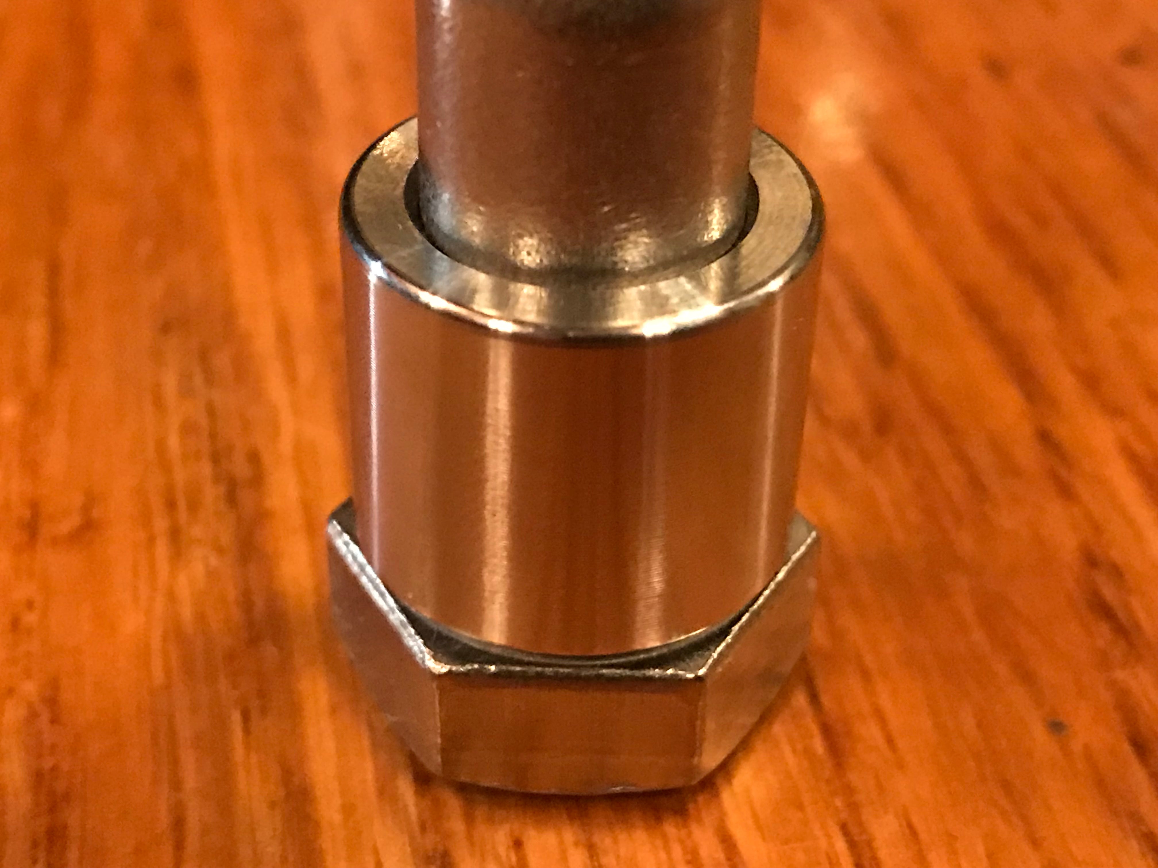 EXTSW 1/2" ID x .740" OD x 5/8" Long 304 Stainless Spacer