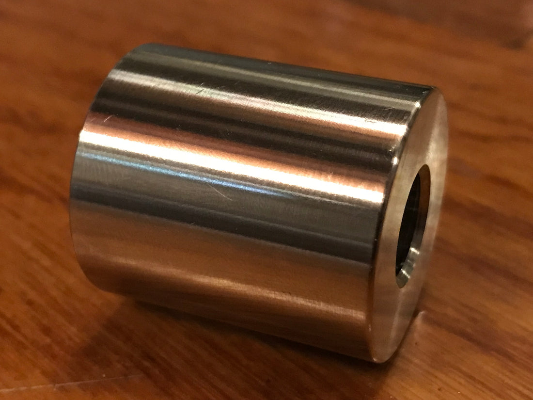 EXTSW .443” ID x 1.115" OD x 1 1/4” Long 316 Stainless Spacer