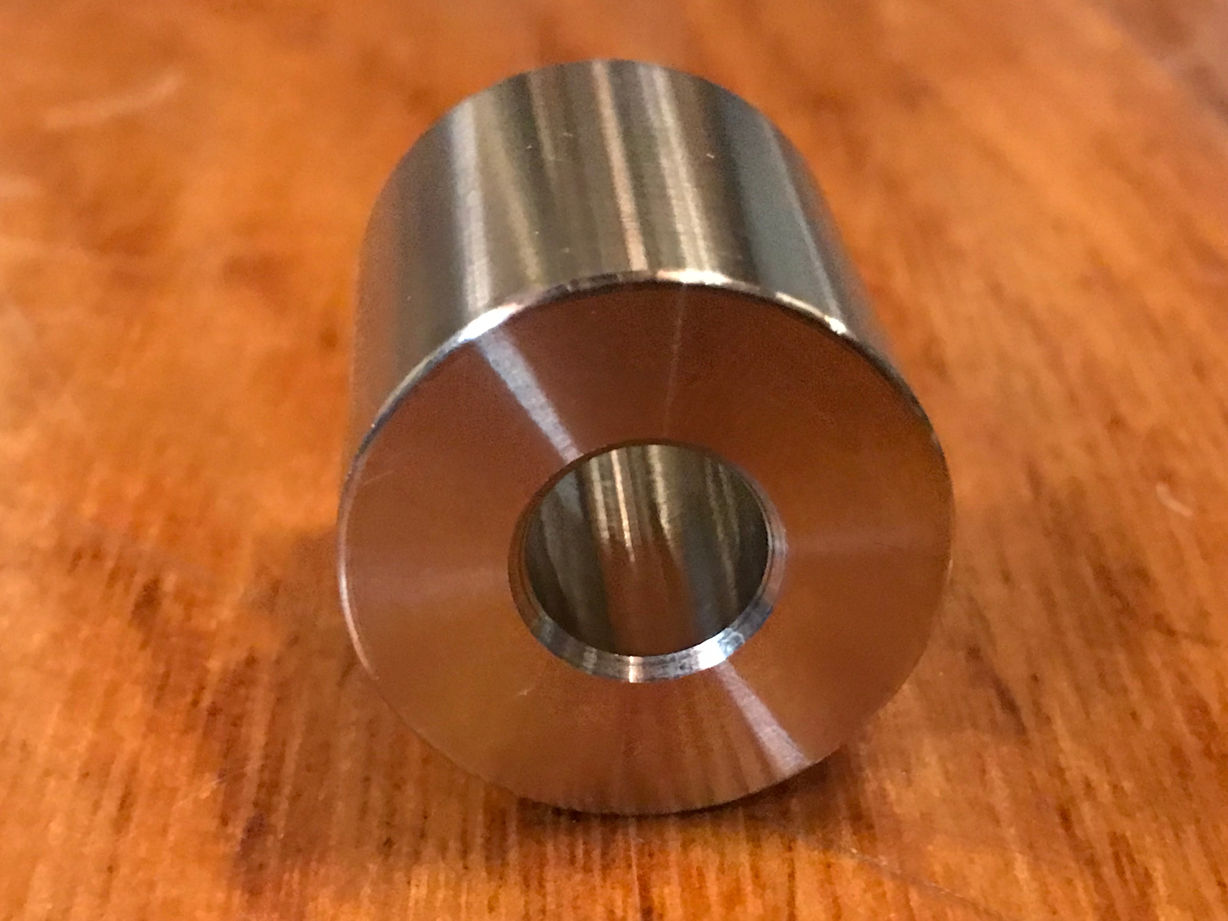 EXTSW 7/16” ID x 1.115" OD x 1 1/4” Thick 304 Stainless Spacer