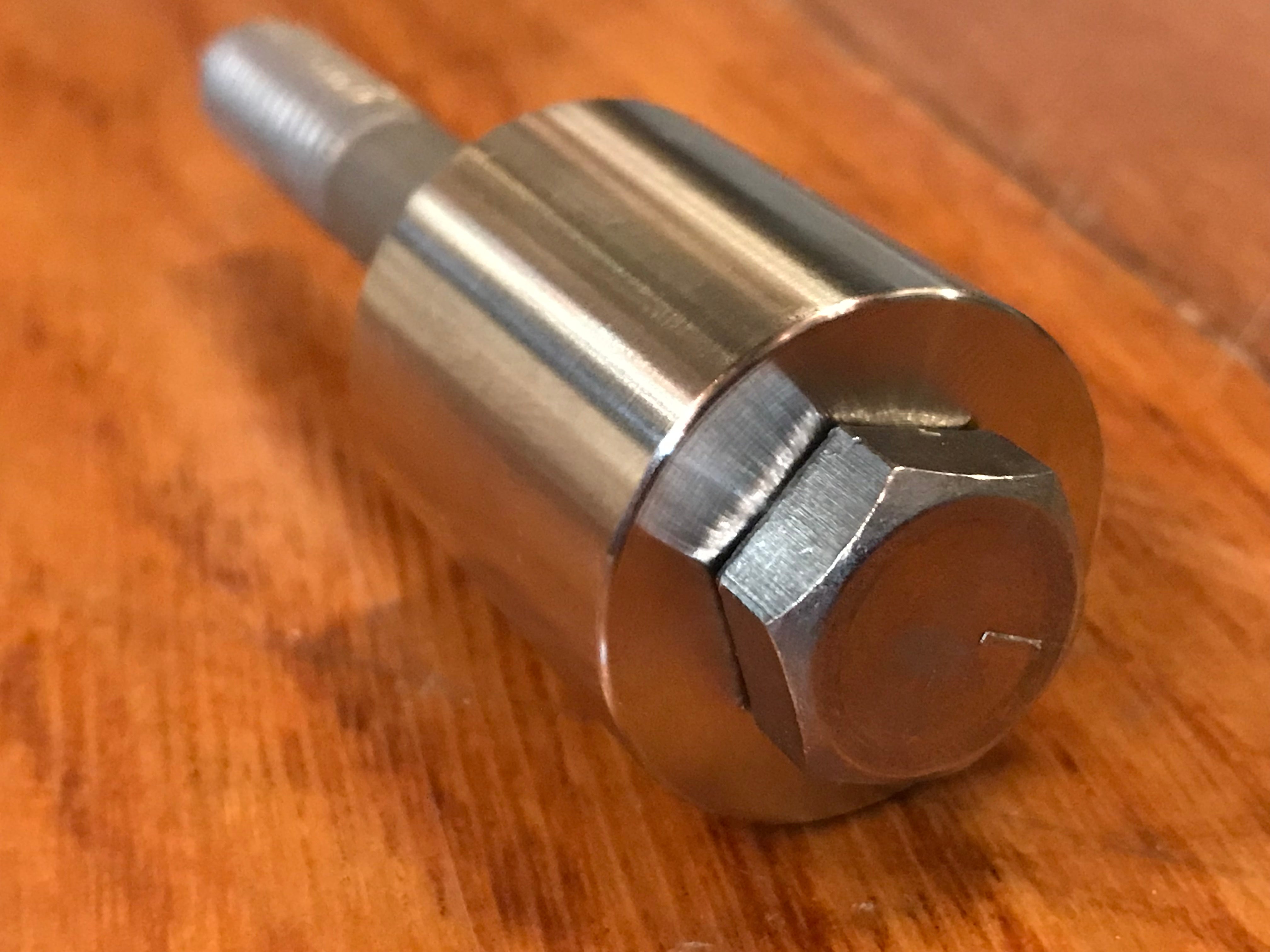 EXTSW 7/16” ID x 1.115" OD x 1 1/4” Thick 304 Stainless Spacer