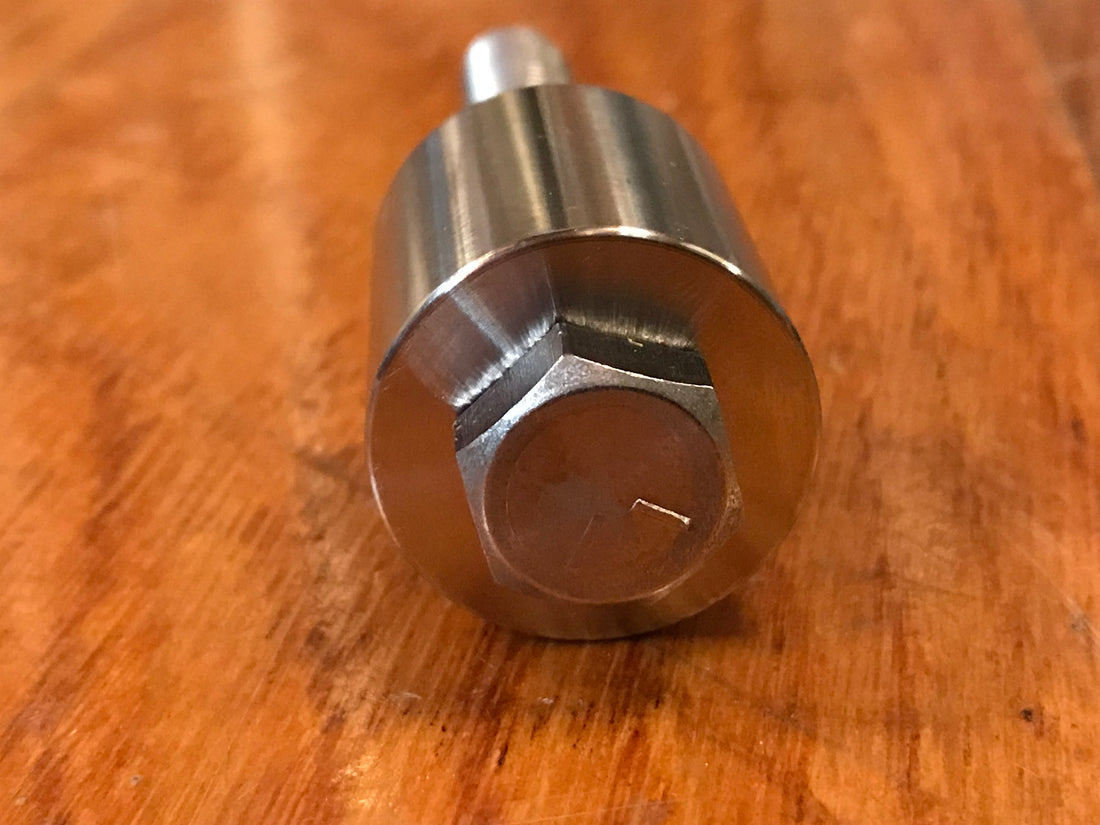 EXTSW 7/16” ID x 1.115" OD x 1 1/4” Thick 304 Stainless Spacer