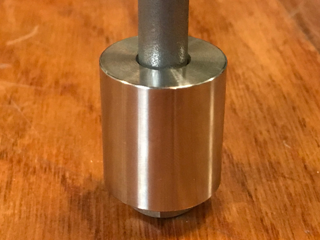 EXTSW  .383” ID x 1.115" OD x 1 1/4” thick 316 Stainless Spacer