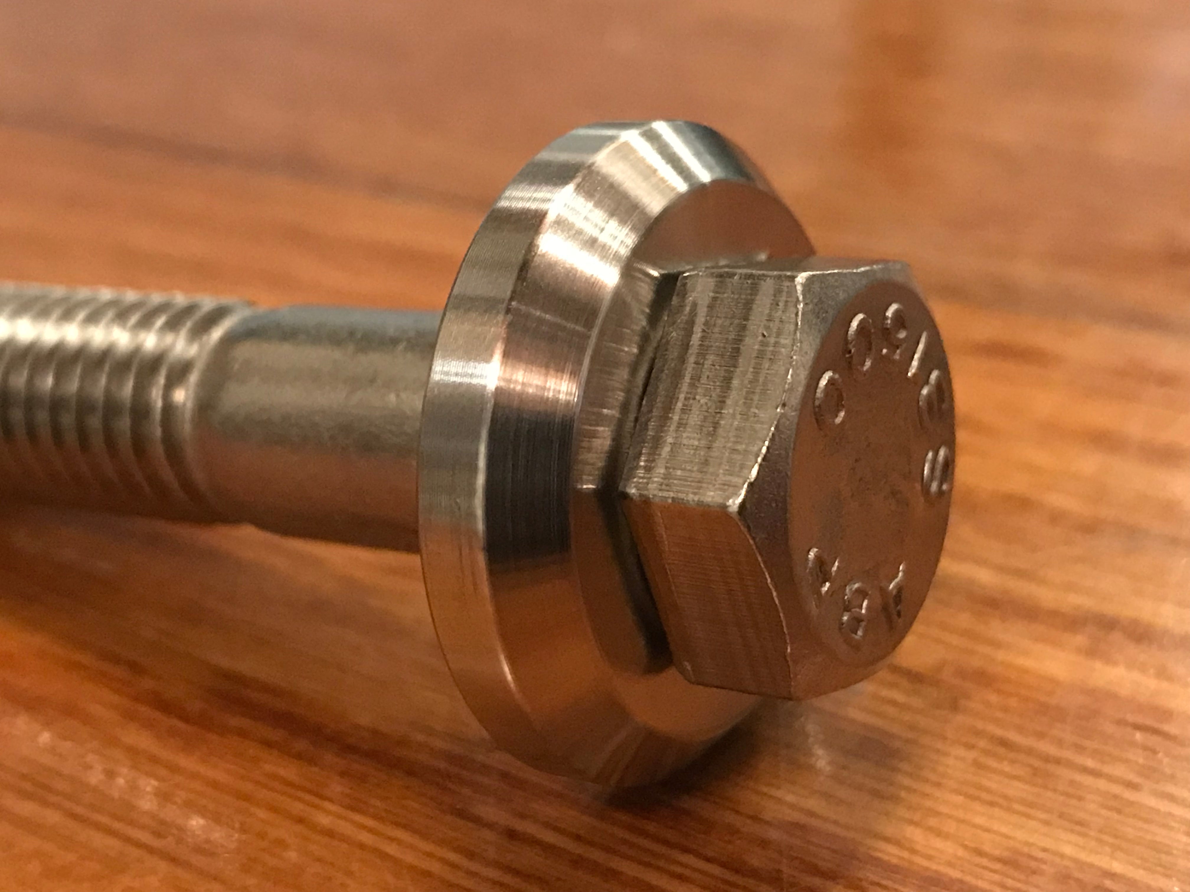 EXTSW BEVELED 1/2" ID x 1.240" OD x 1/4" Thick 304 Stainless Washer