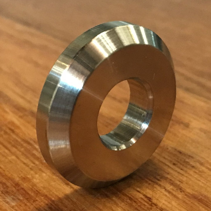 EXTSW BEVELED 1/2" ID x 1.240" OD x 1/4" Thick 304 Stainless Washer