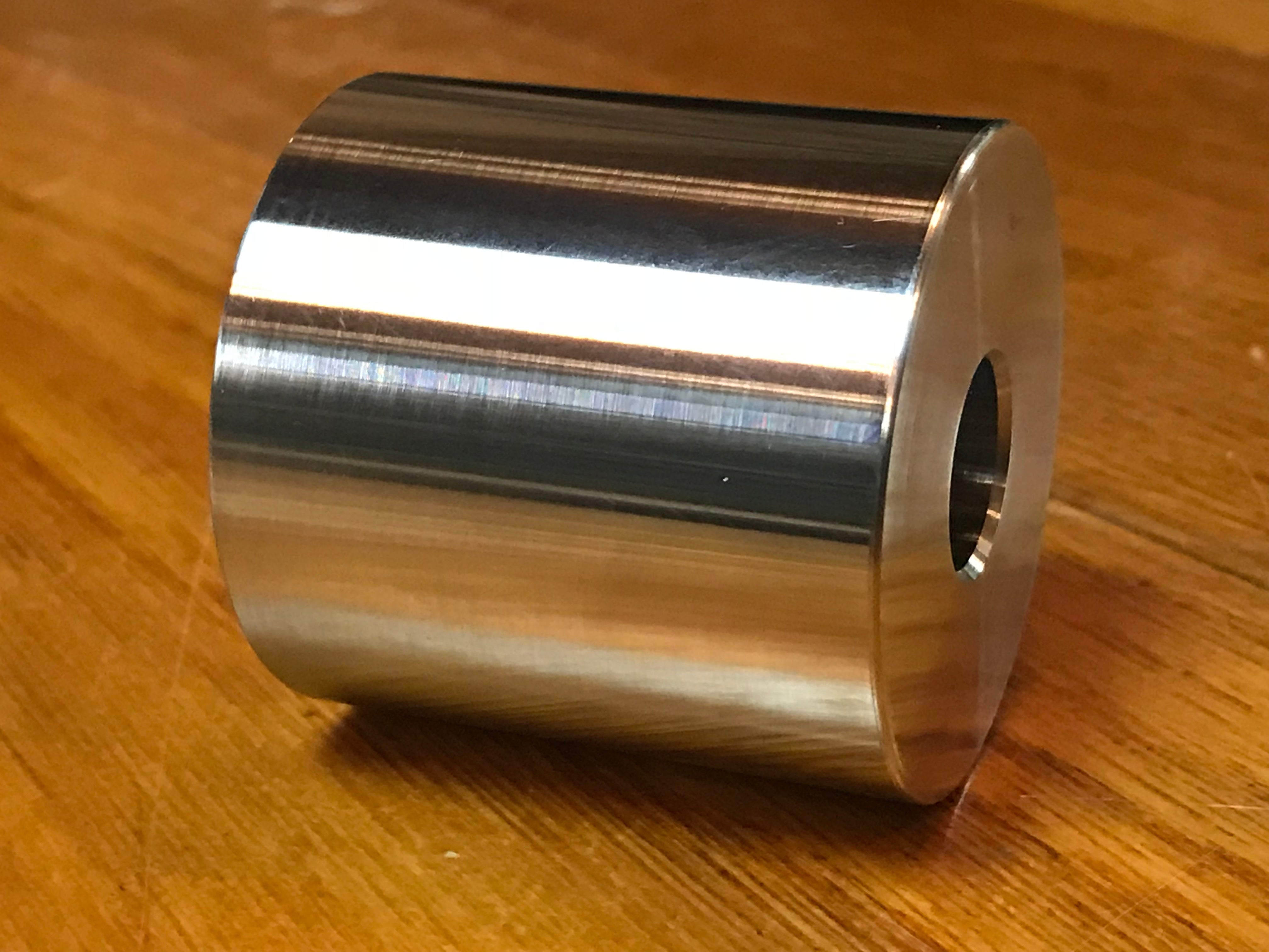 EXTSW 5/8" ID x 1.990" OD x 2" Thick 304 Stainless Spacer